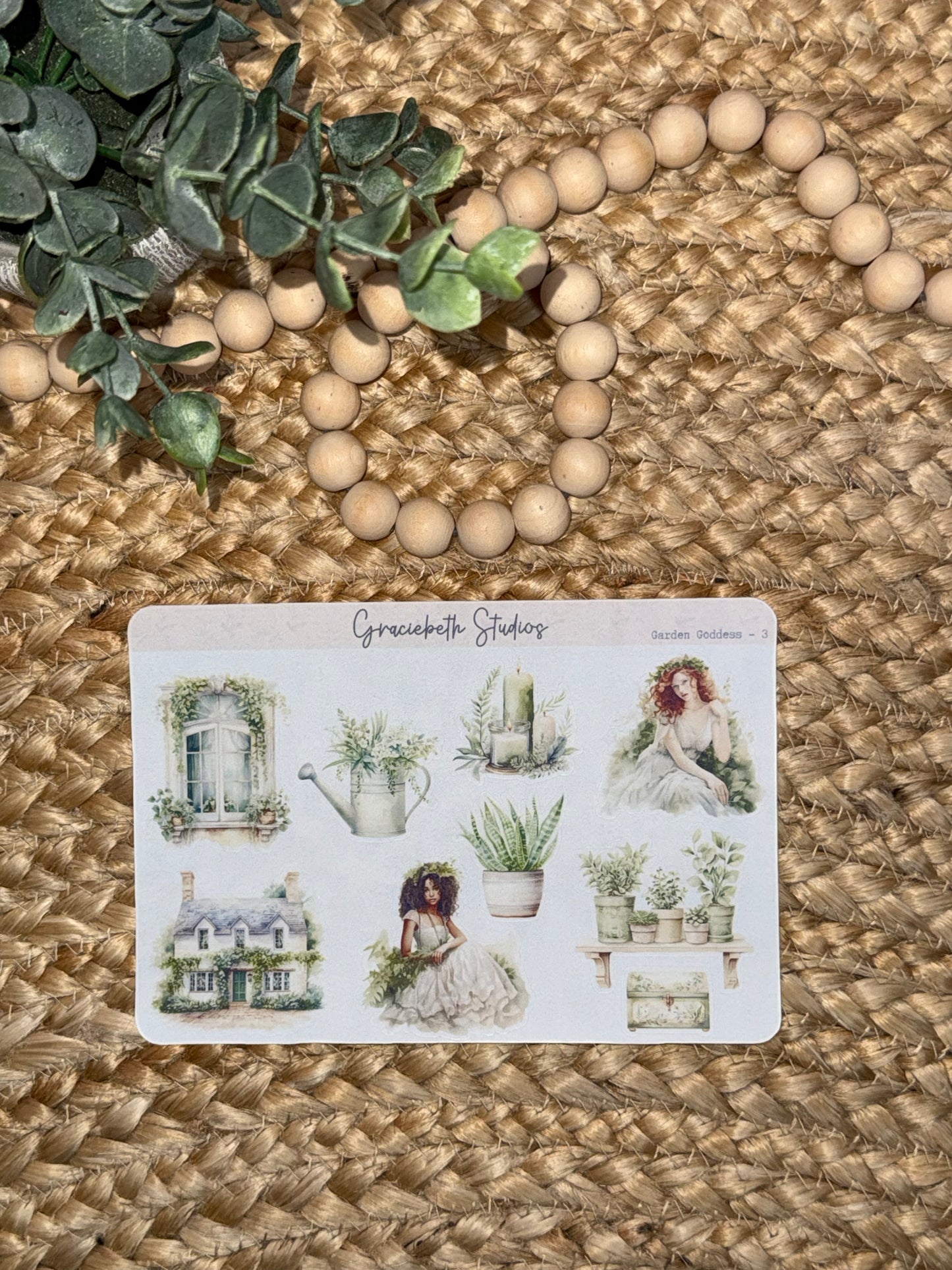 Green Goddess -  Deco Stickers