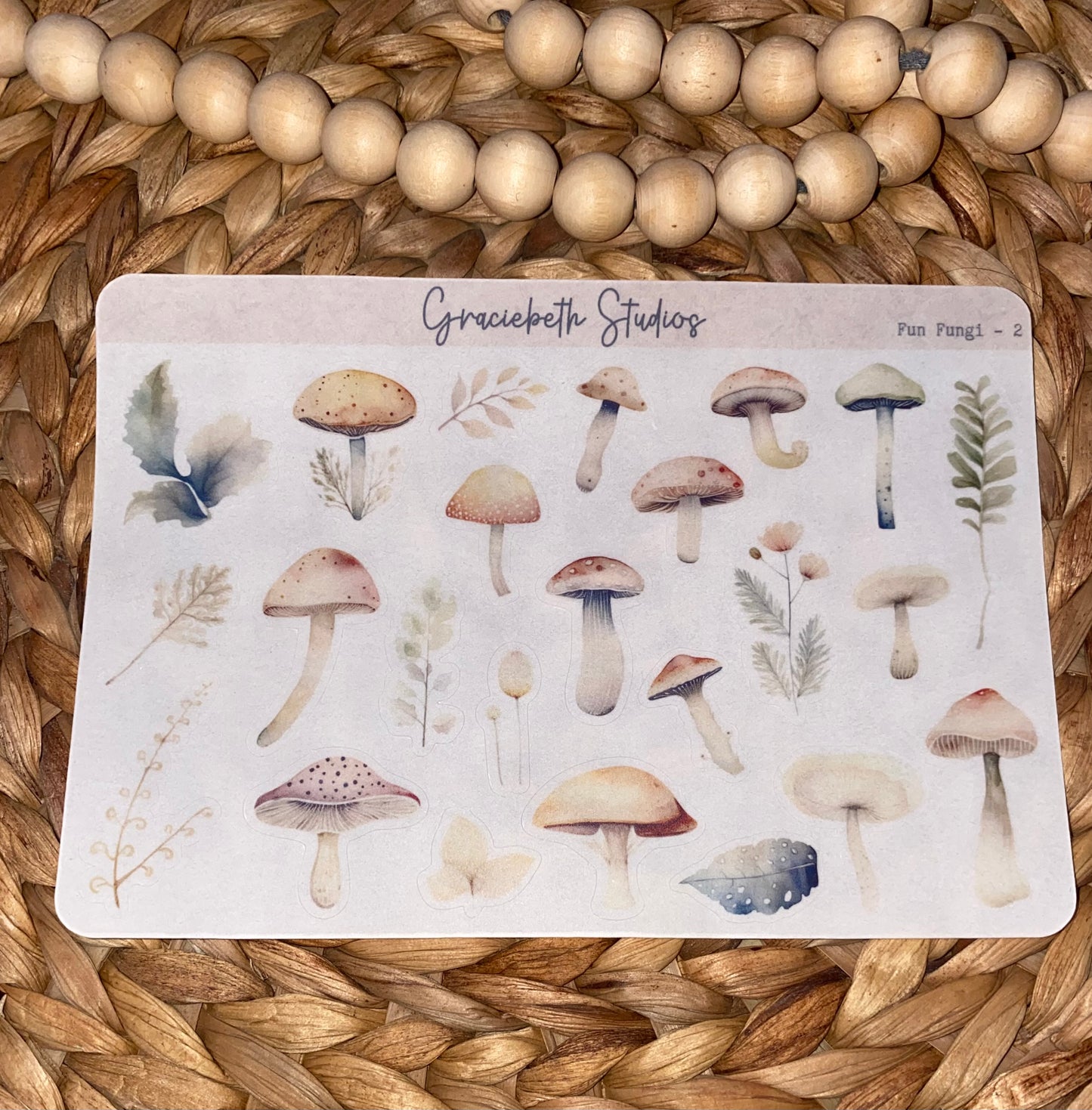 Fun Fungi Deco Stickers