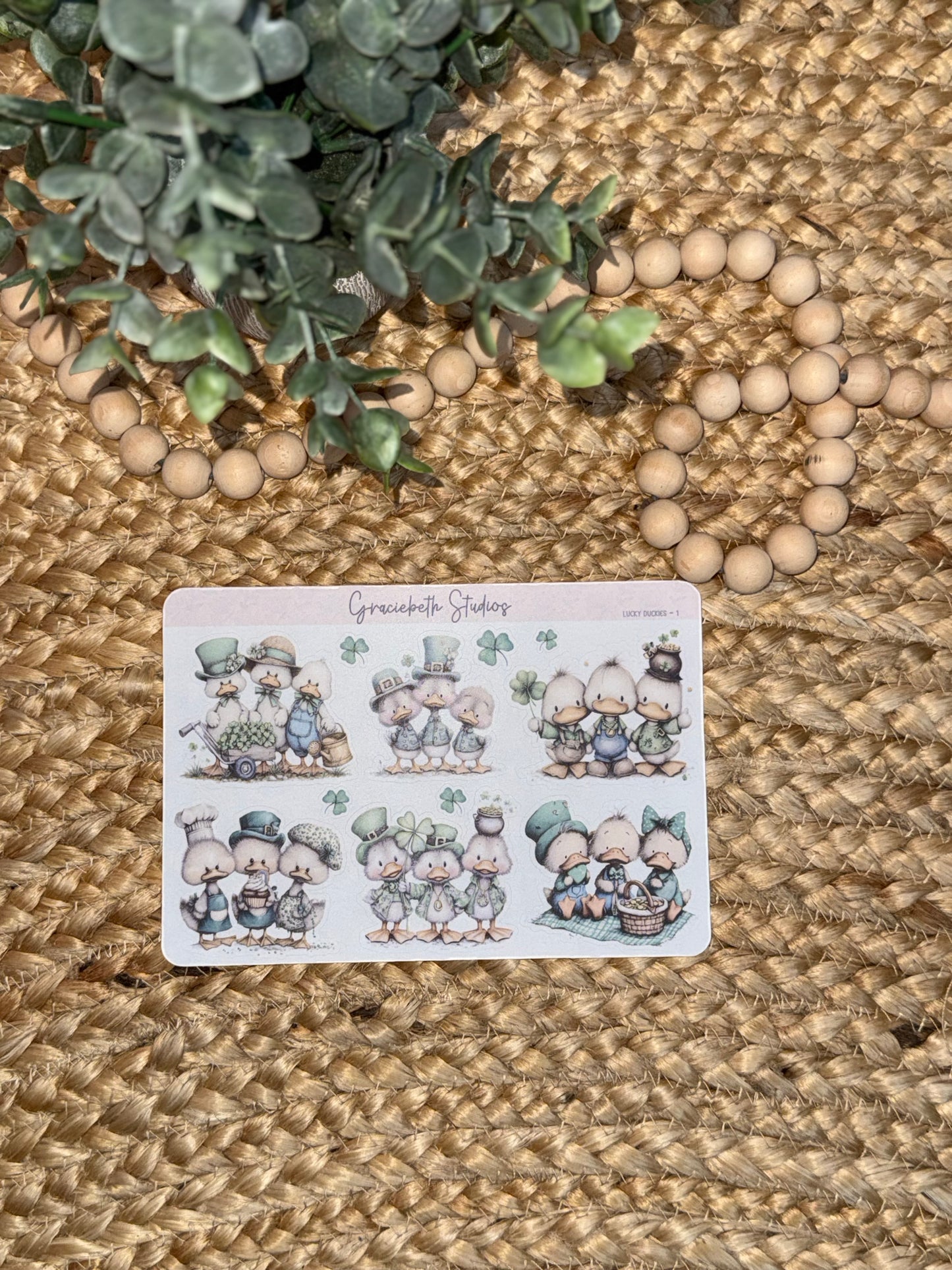 Lucky Duckies - Deco Stickers