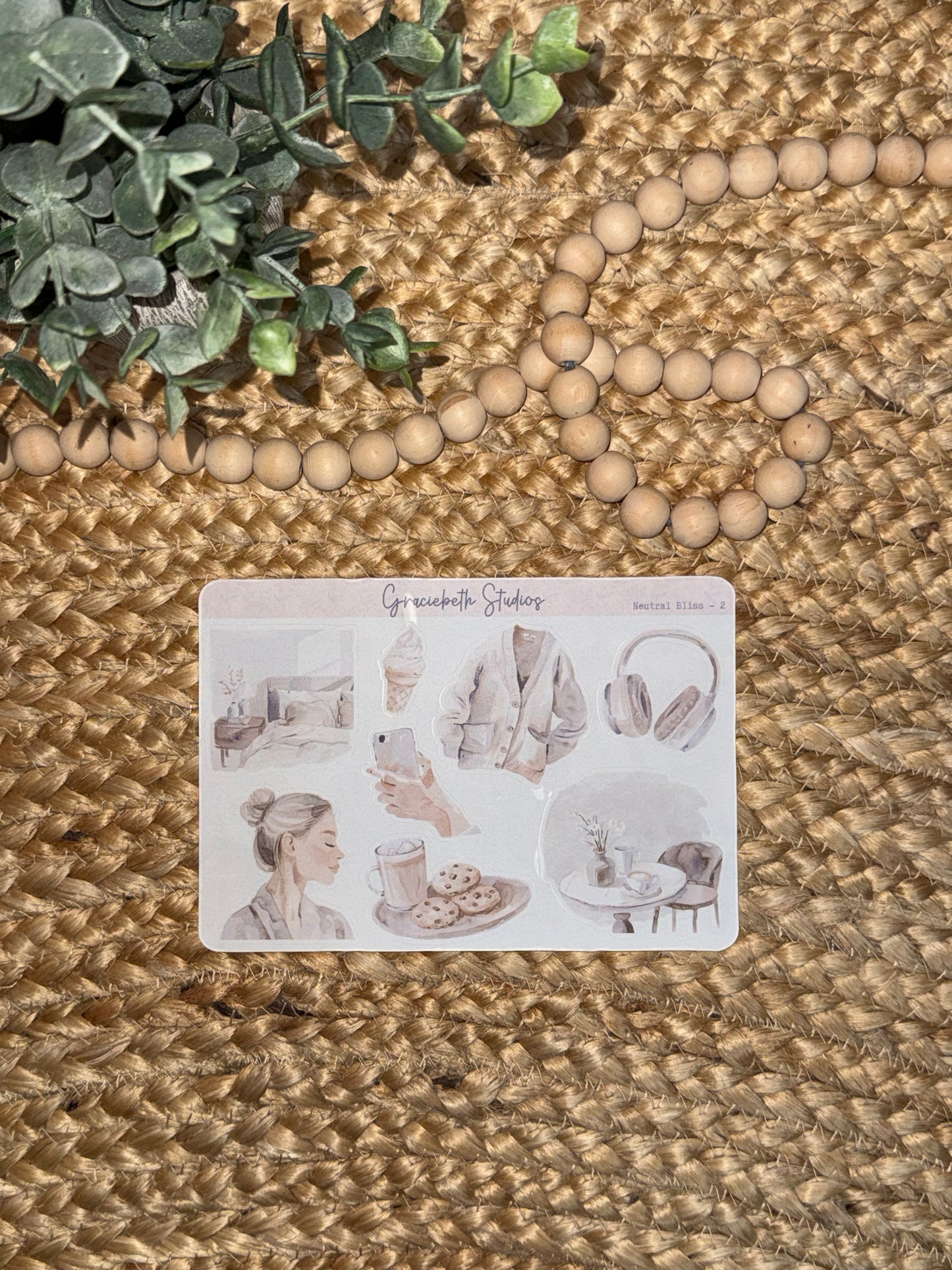 Neutral Bliss - Deco Stickers