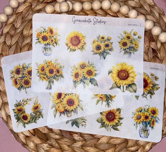 Sunflowers Deco Stickers