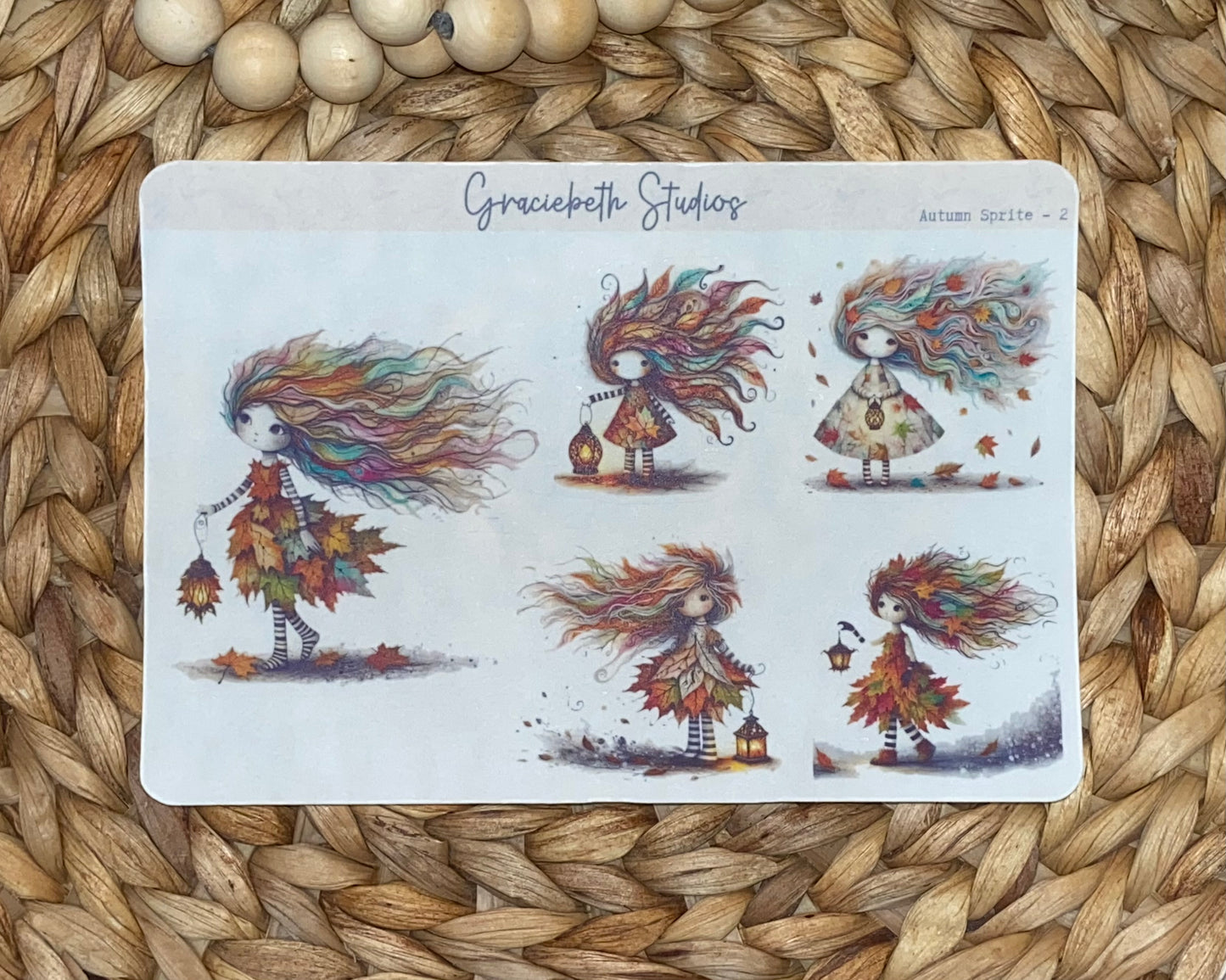 Autumn Sprite Deco Stickers