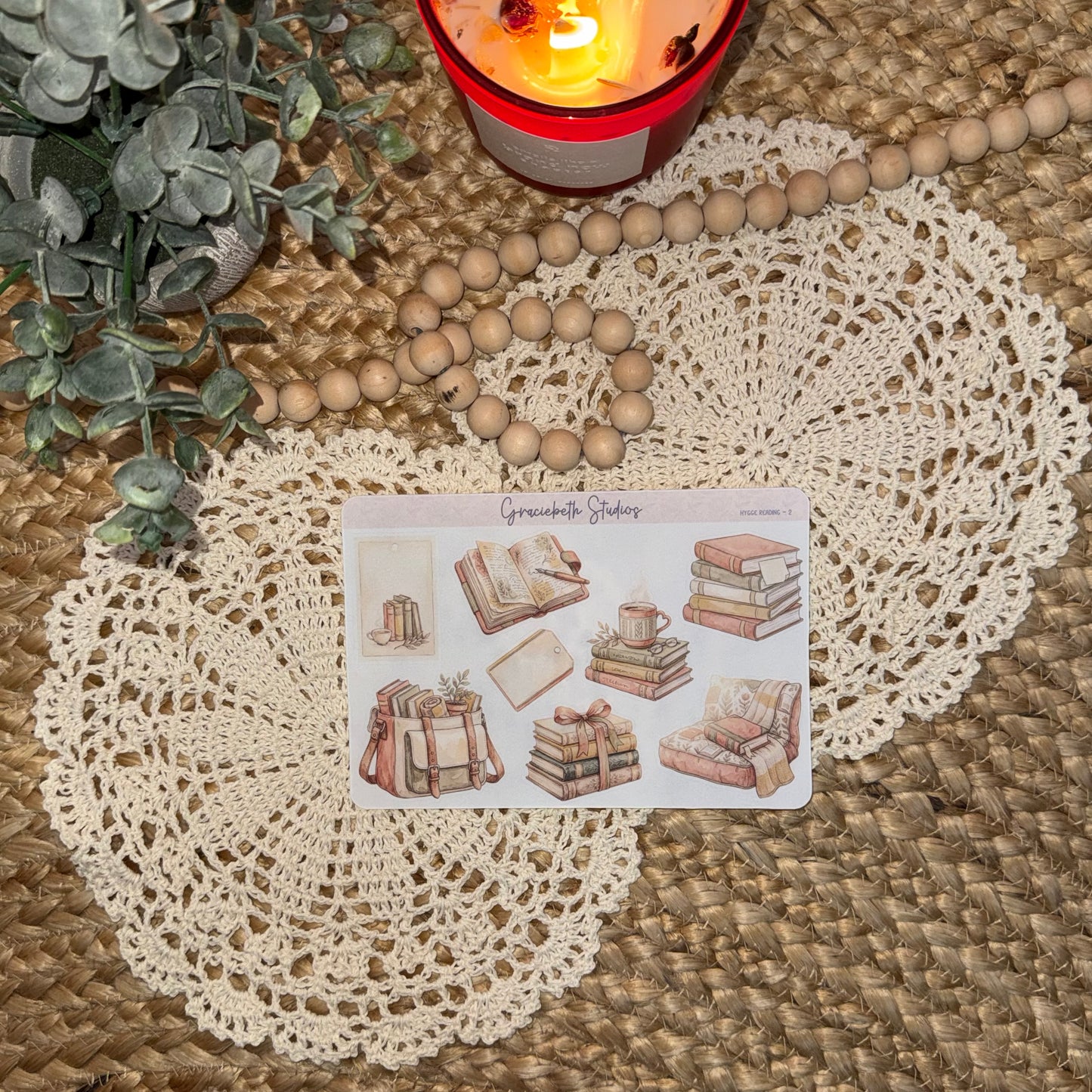 Hygge Reading - Deco Stickers