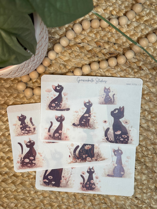 Sweet Kitty - Deco Stickers