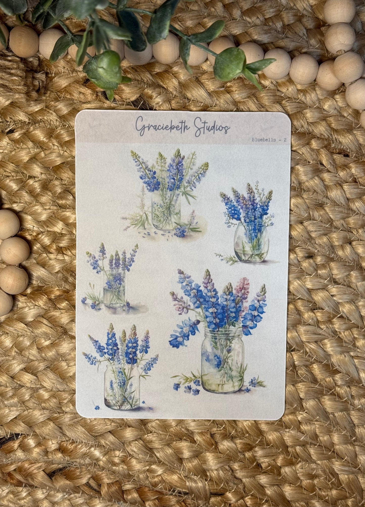 Bluebells Deco Stickers