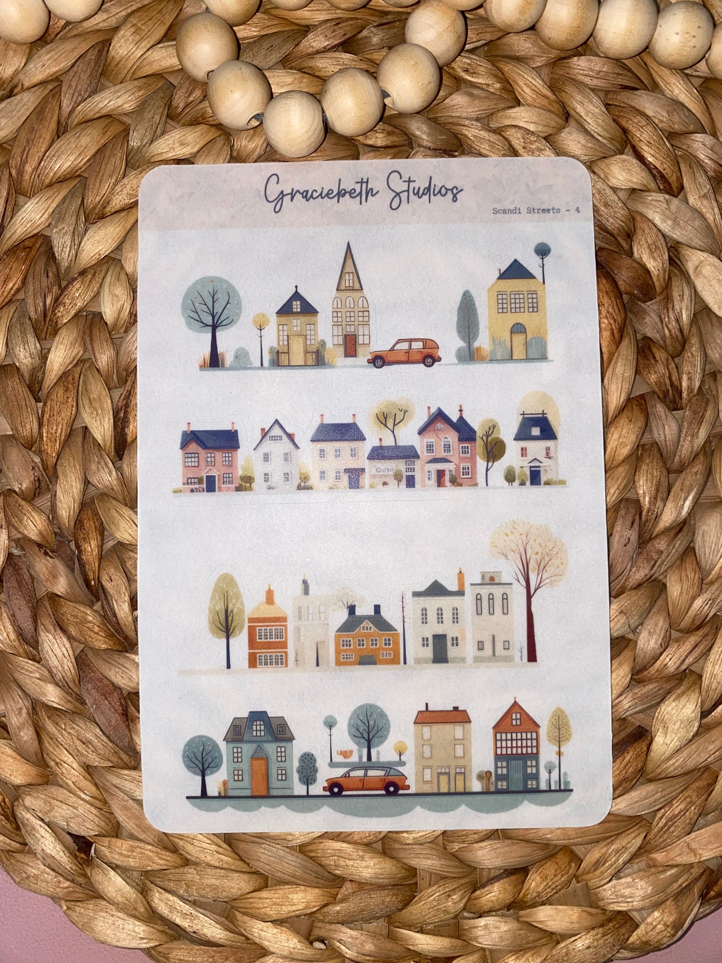 Scandi Streets Deco Stickers