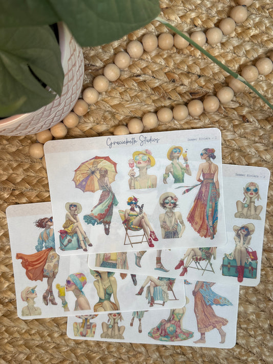 Summer Riviera - Deco Stickers