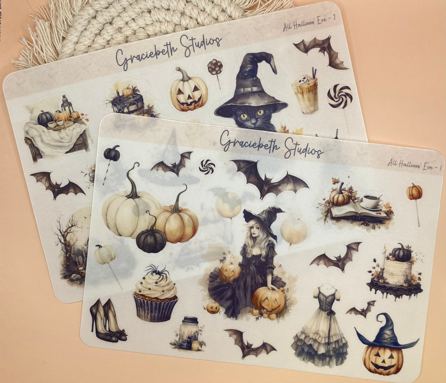 All Hallows' Eve Deco Stickers