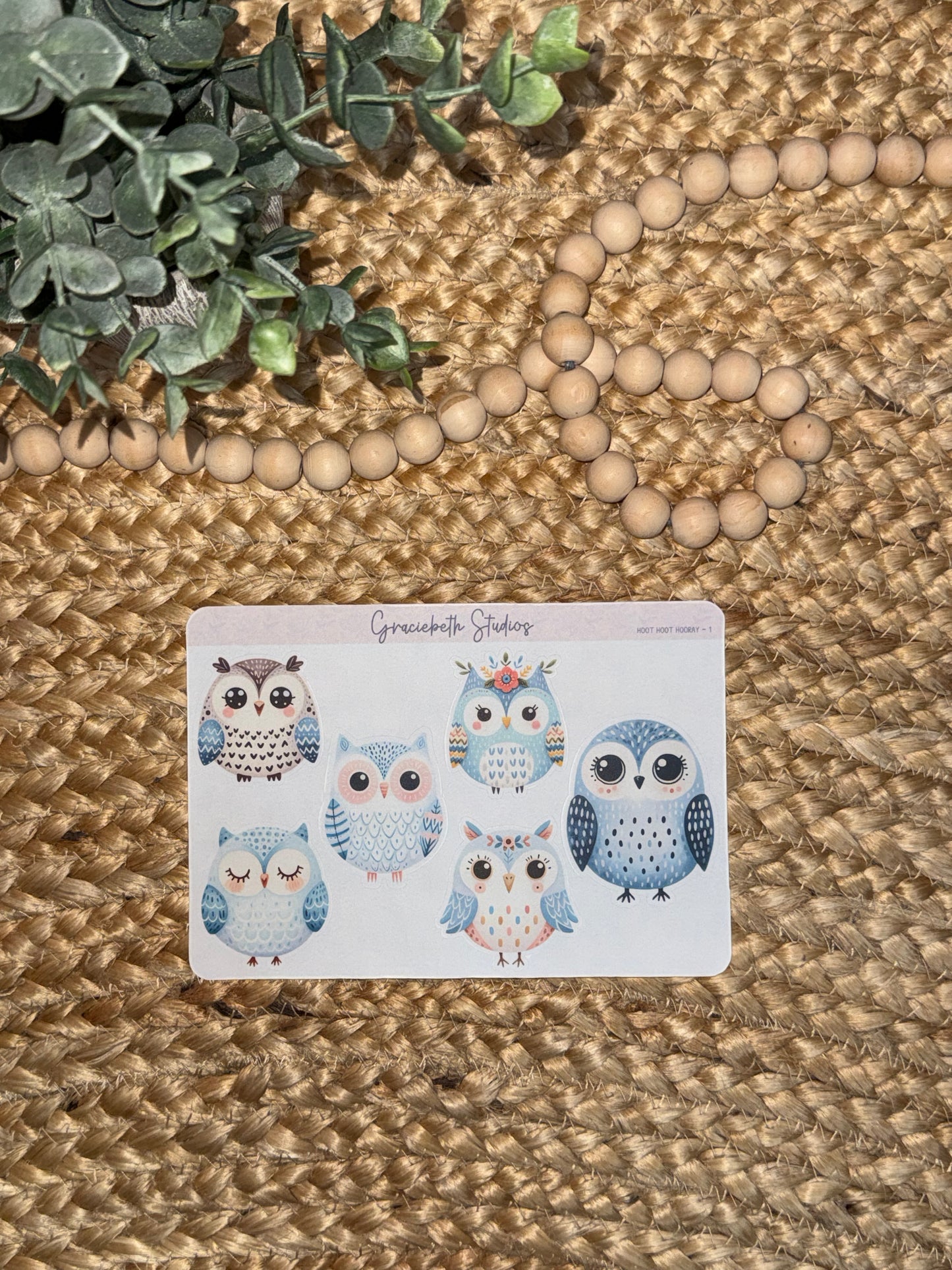 Hoot Hoot Hooray - Deco Stickers