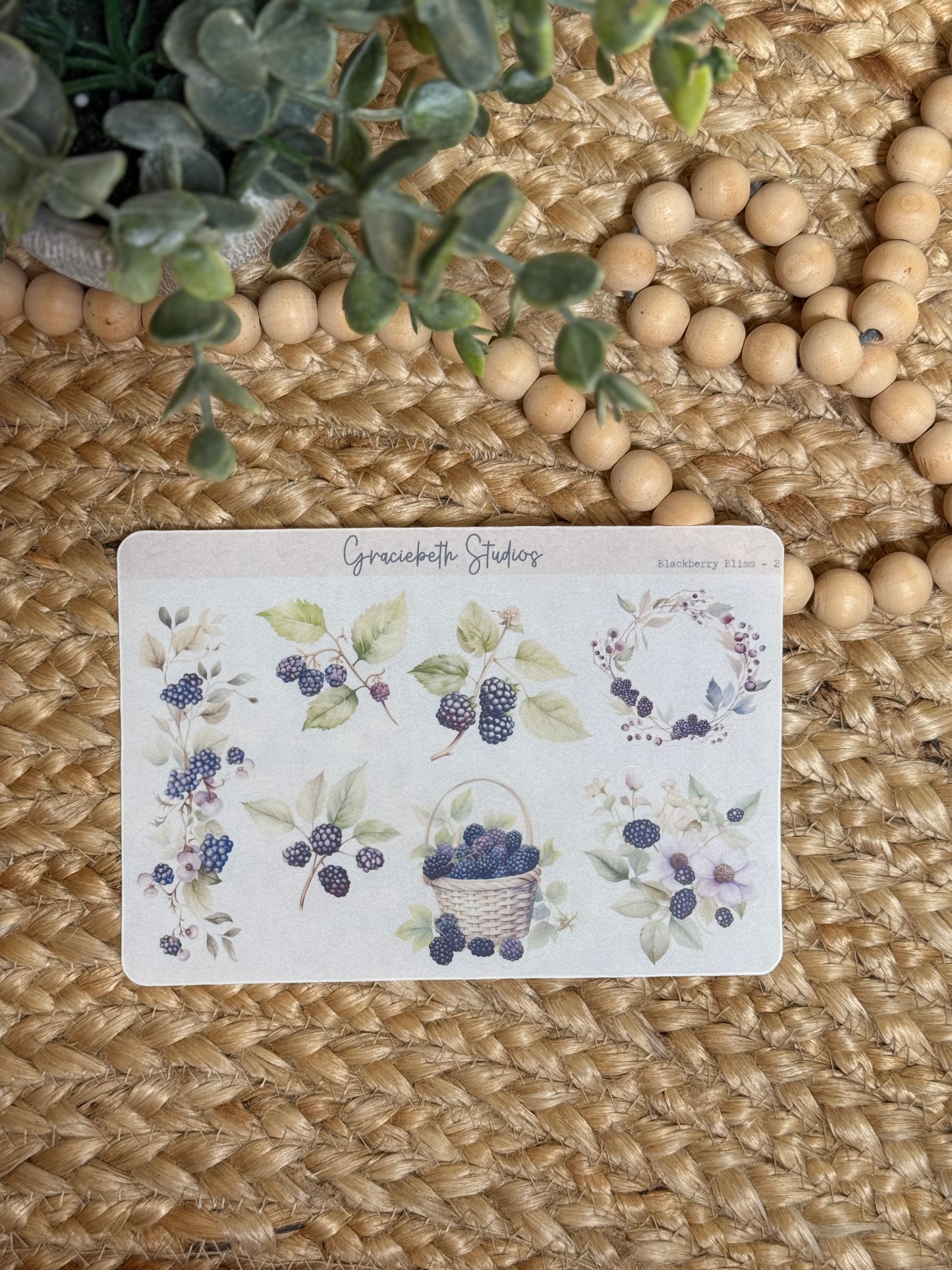 Blackberry Bliss - Deco Stickers