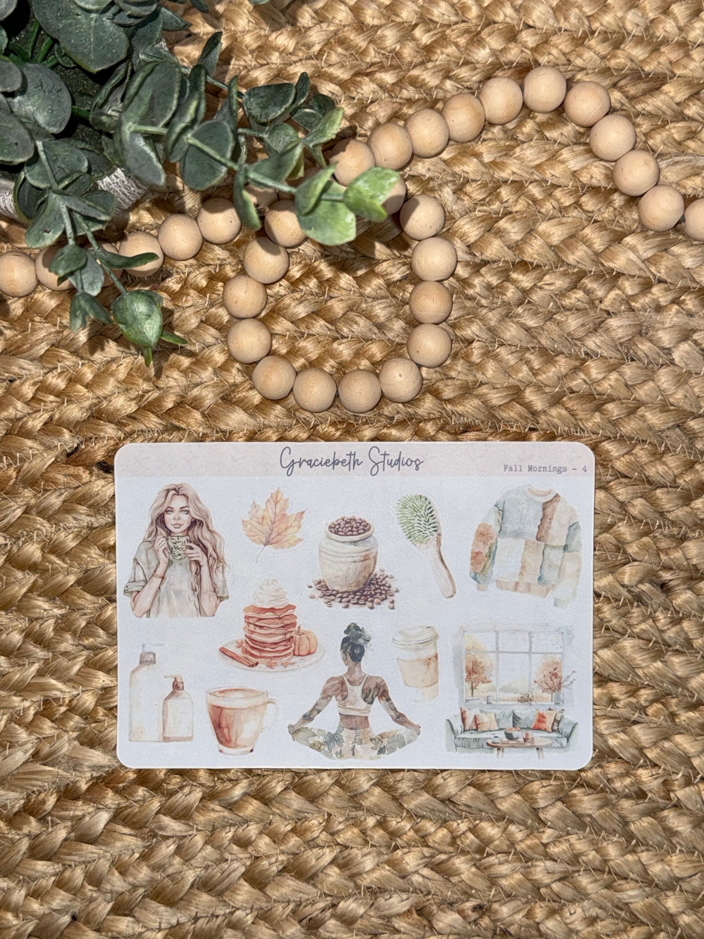 Fall Mornings -  Deco Stickers