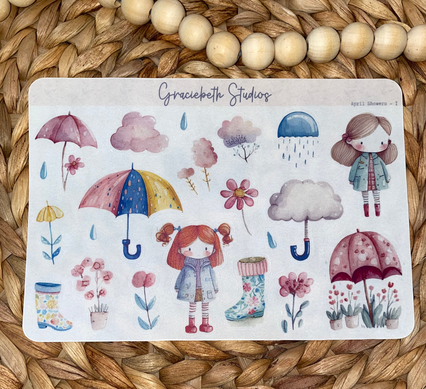 April Showers Deco Stickers