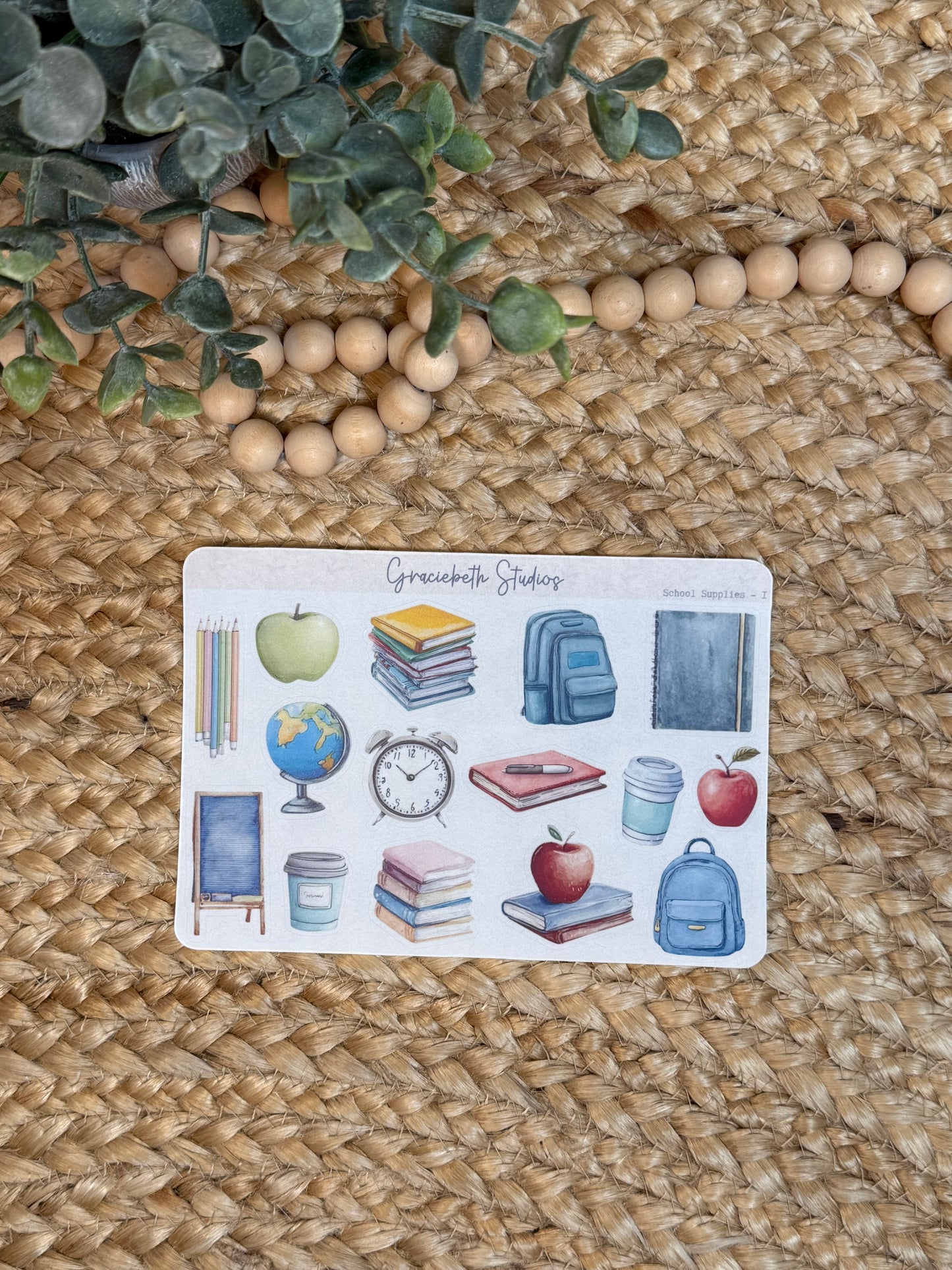 School Supplies - Deco Stickers