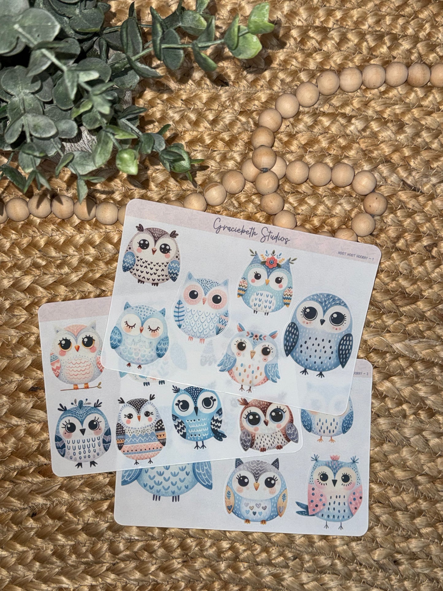 Hoot Hoot Hooray - Deco Stickers