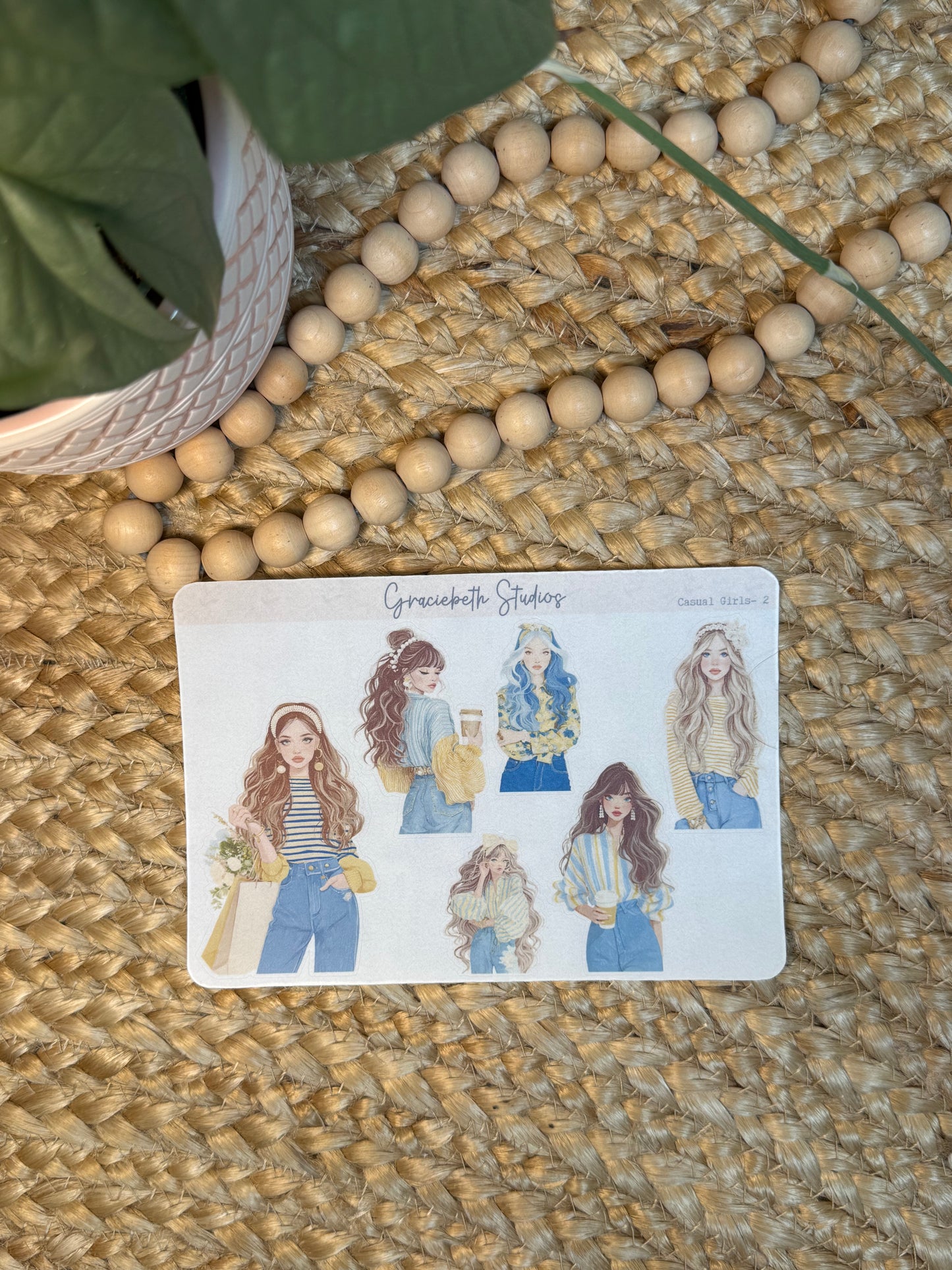Casual Girls - Deco Stickers