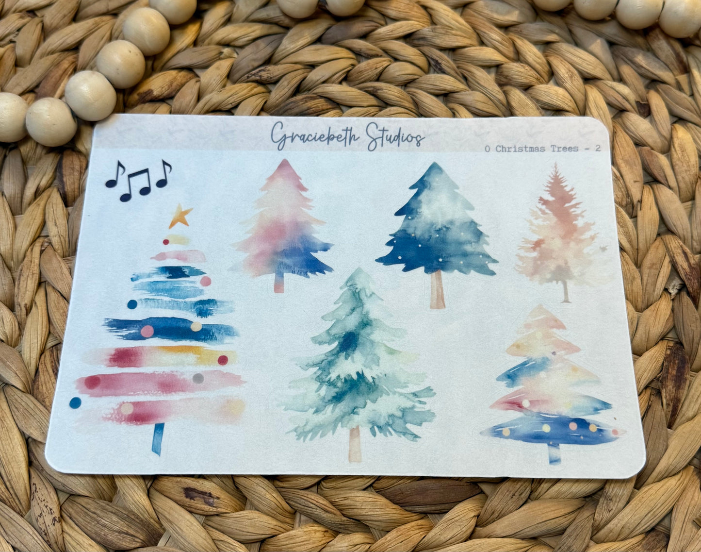 O Christmas Tree Deco Stickers