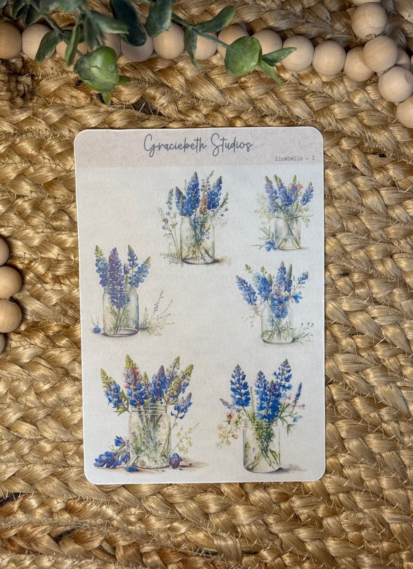 Bluebells Deco Stickers