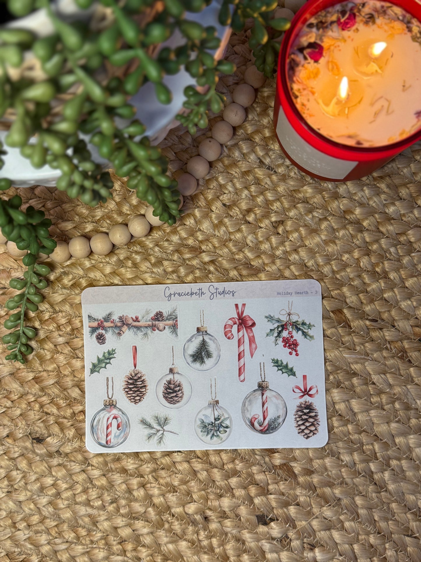 Holiday Hearth - Deco Stickers