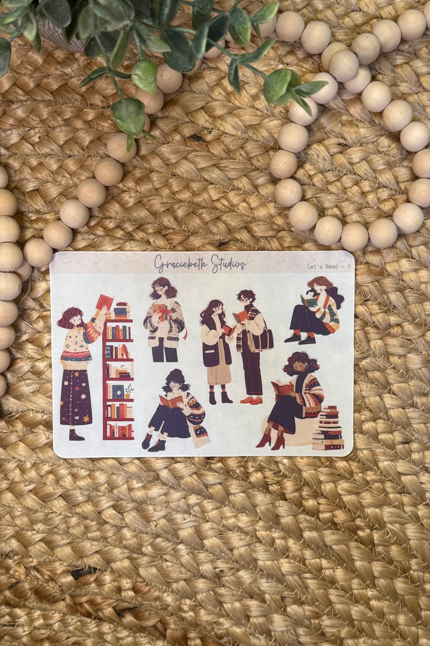 Let's Read Deco Stickers
