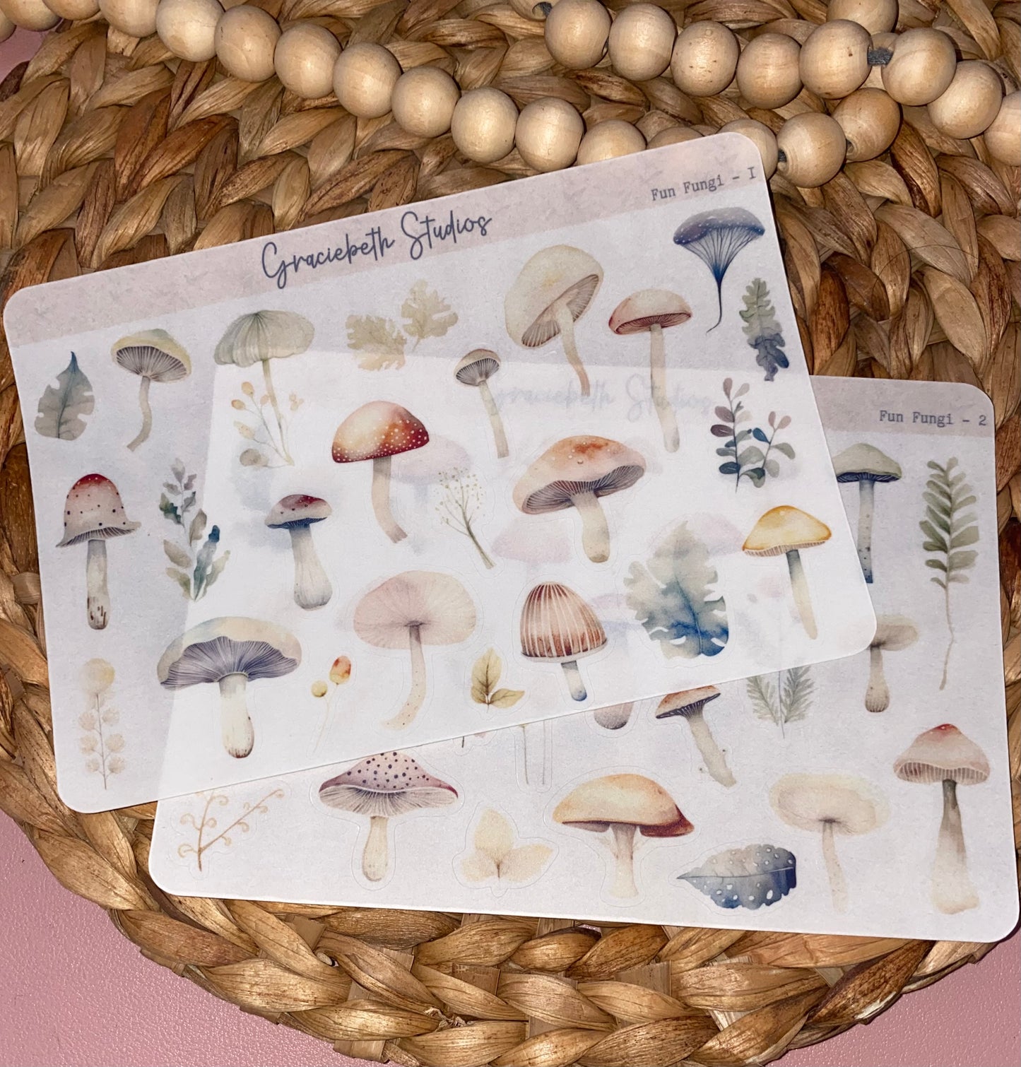 Fun Fungi Deco Stickers