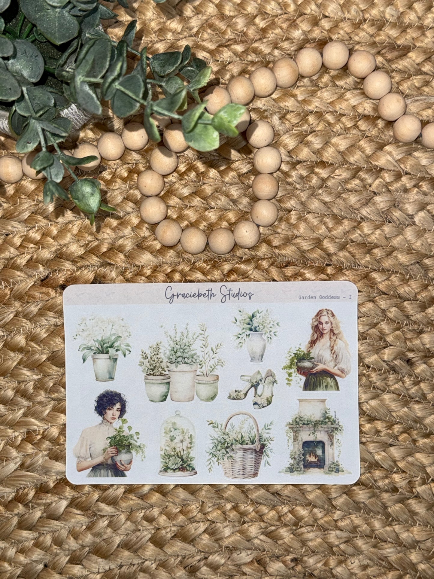 Green Goddess -  Deco Stickers