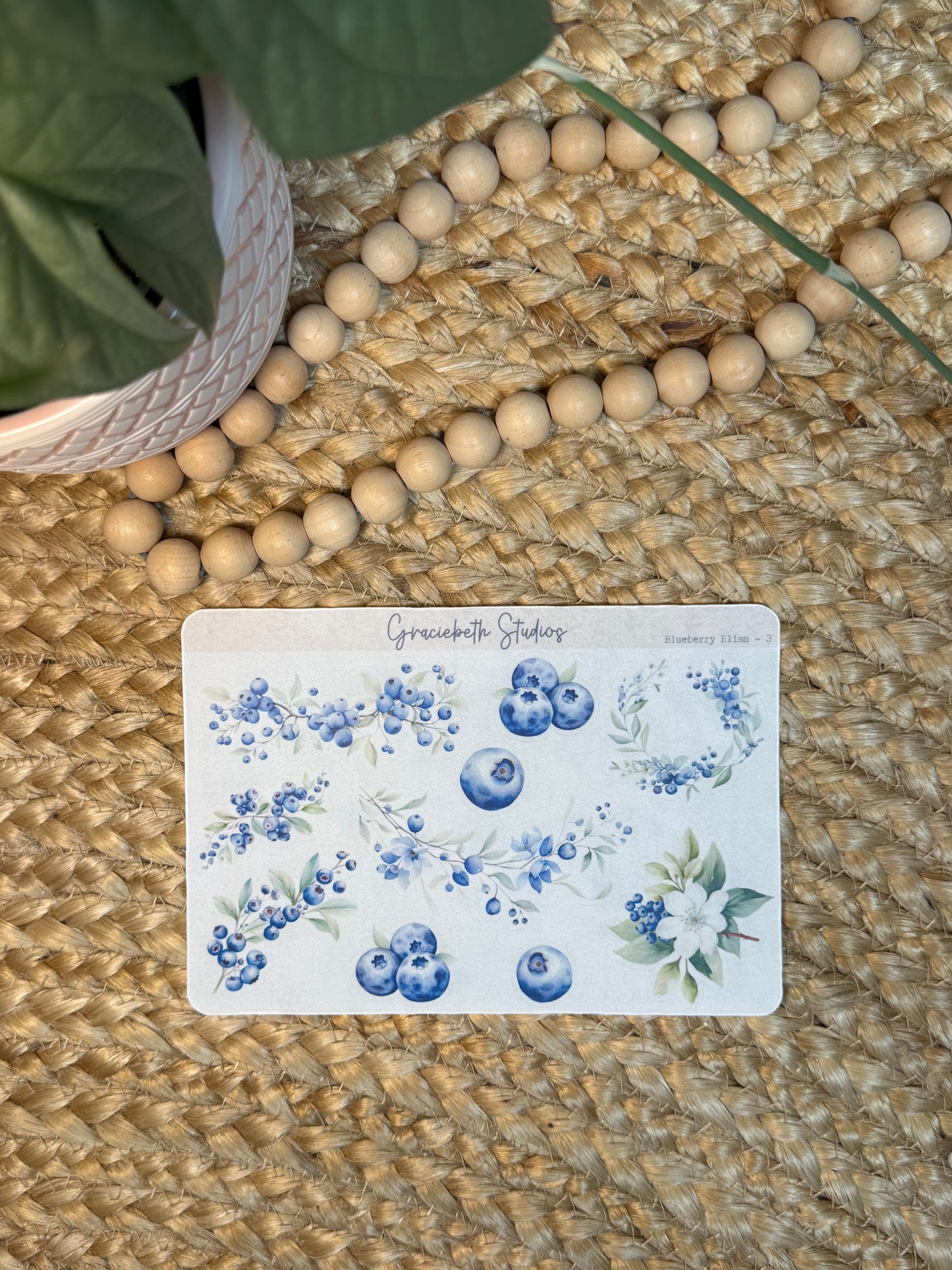 Blueberry Bliss - Deco Stickers
