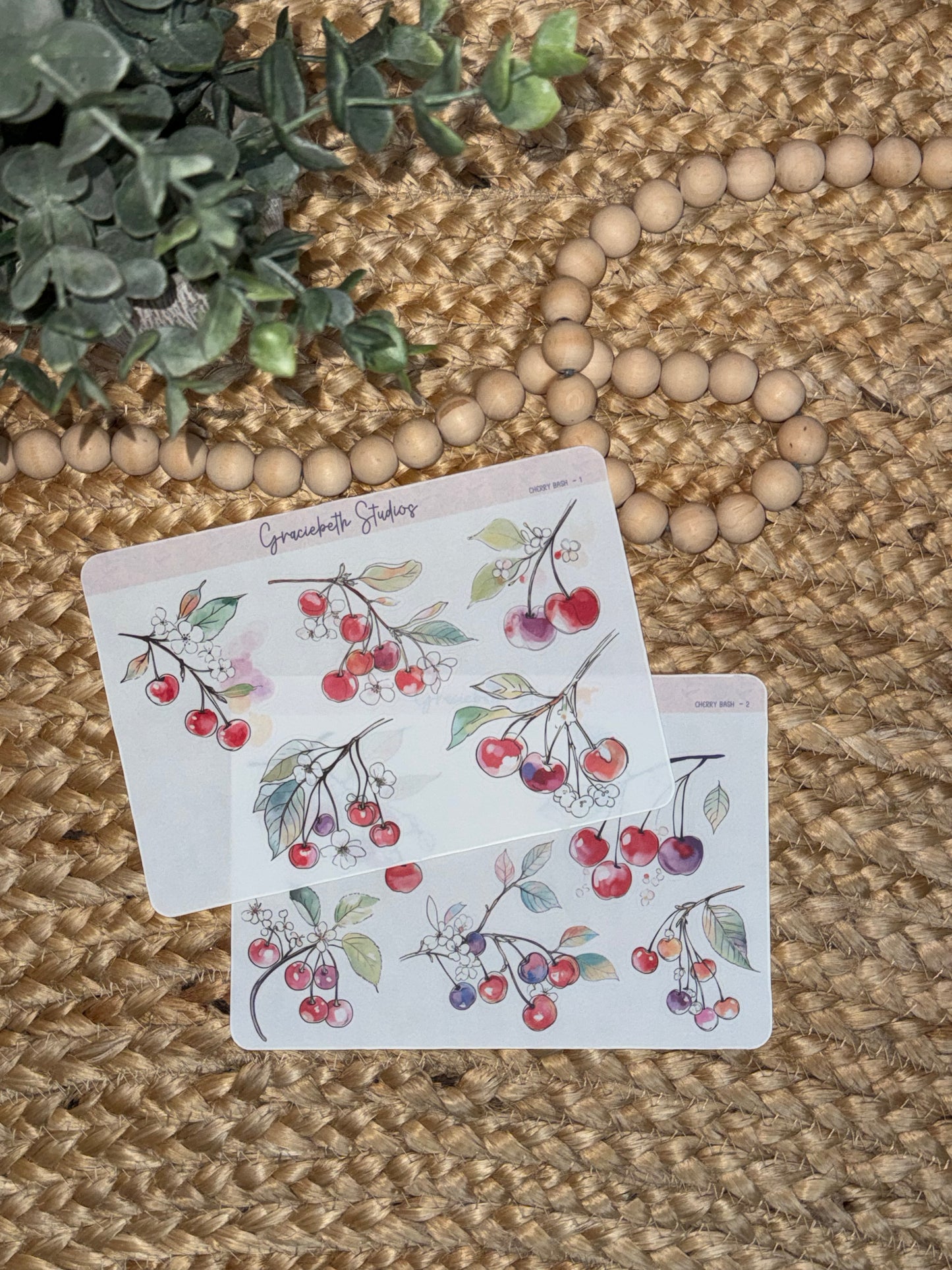 Cherry Bash Deco Stickers