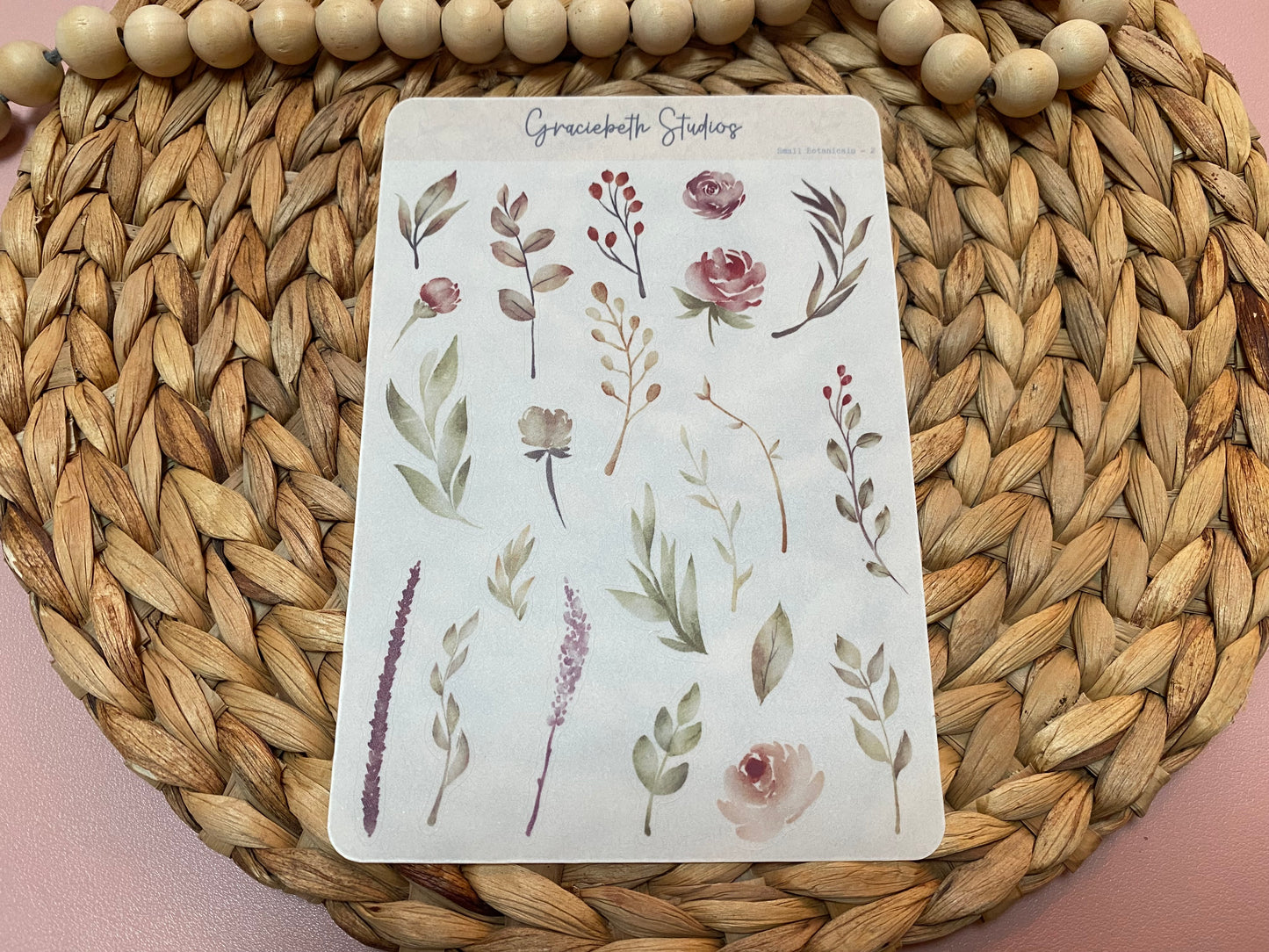 Small Botanicals Deco Stickers