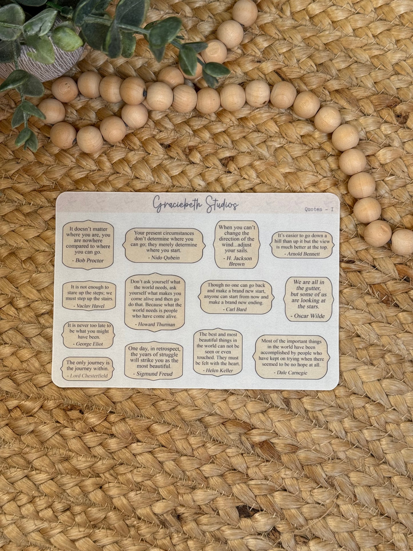 Quotes - Deco Stickers