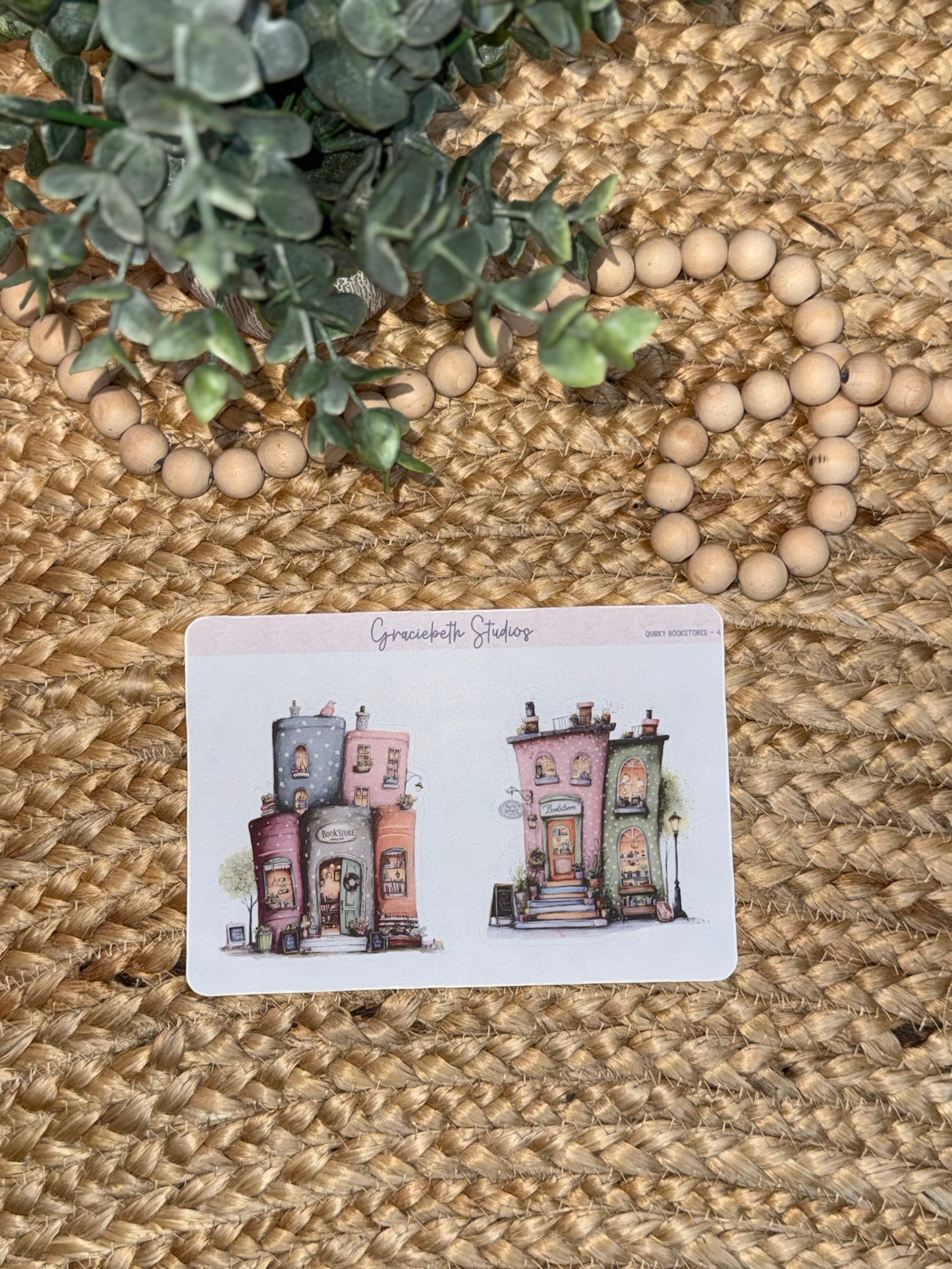 Quirky Bookstores - Deco Stickers