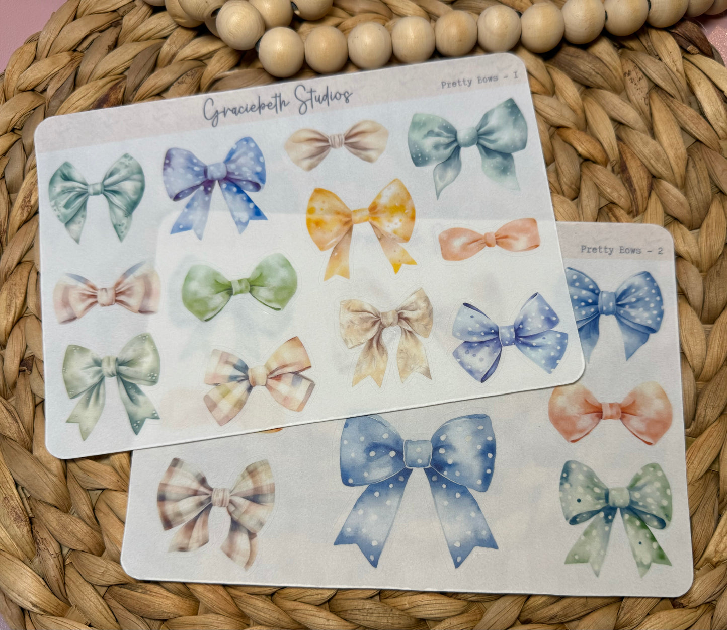 Pretty Bows Deco Stickers