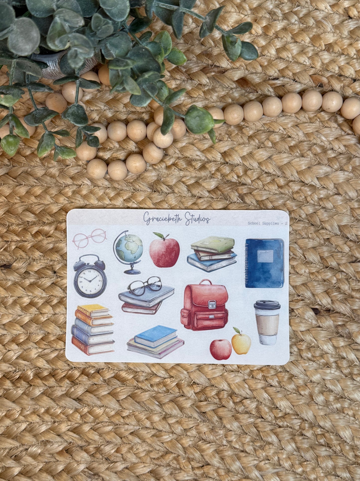 School Supplies - Deco Stickers