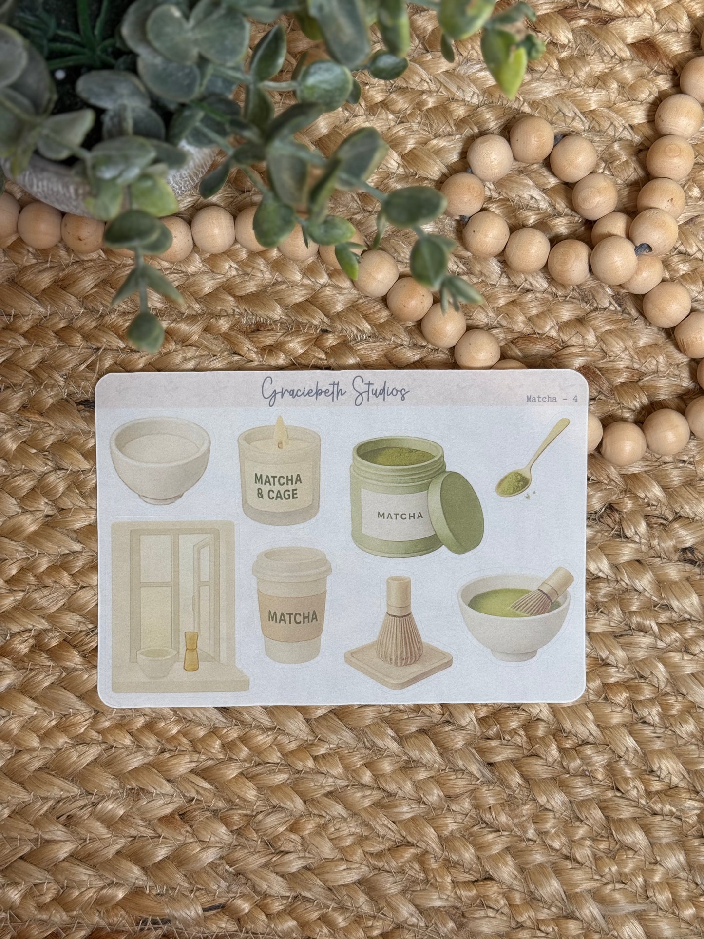 Matcha - Deco Stickers