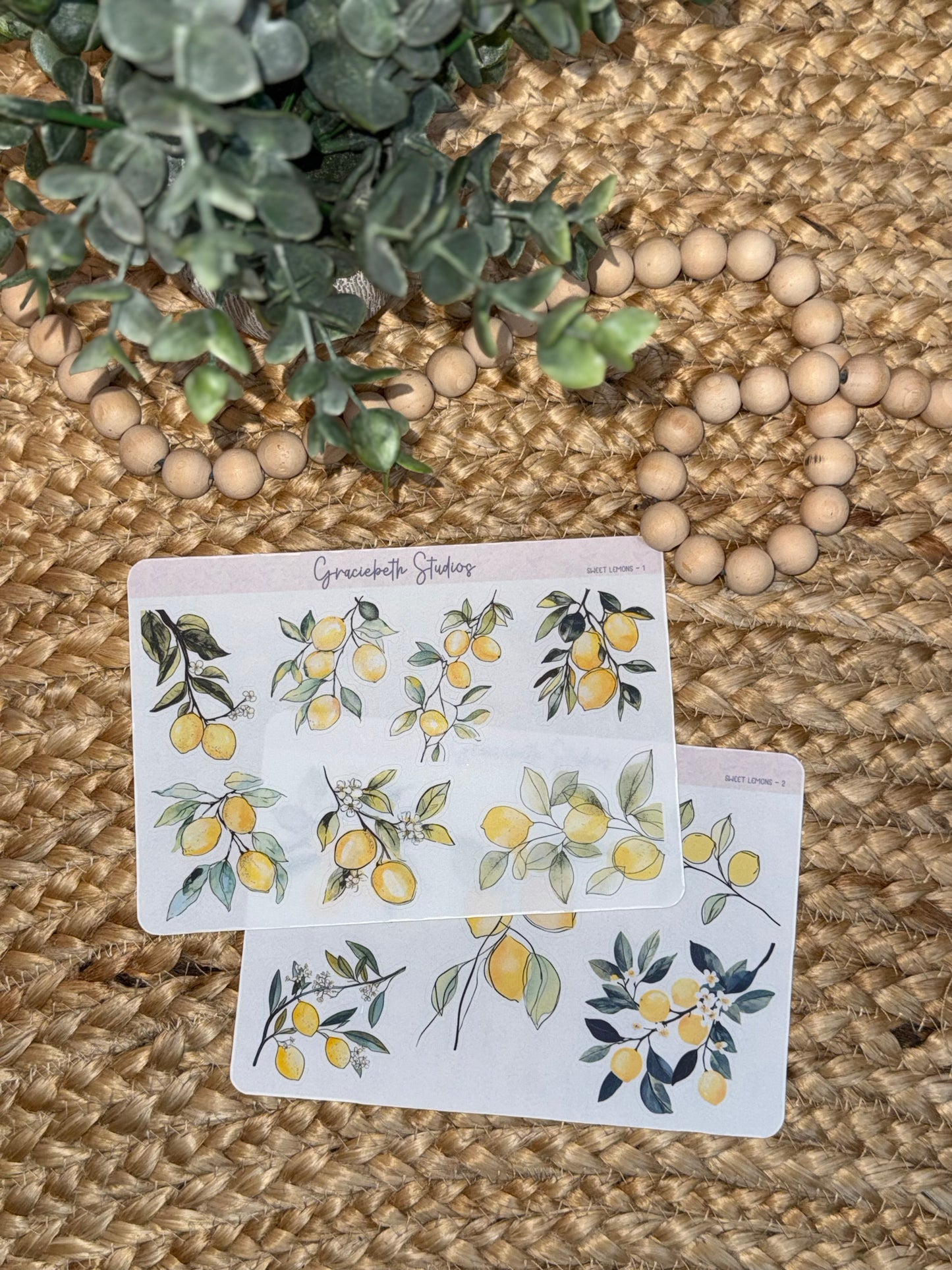 Sweet Lemons - Deco Stickers