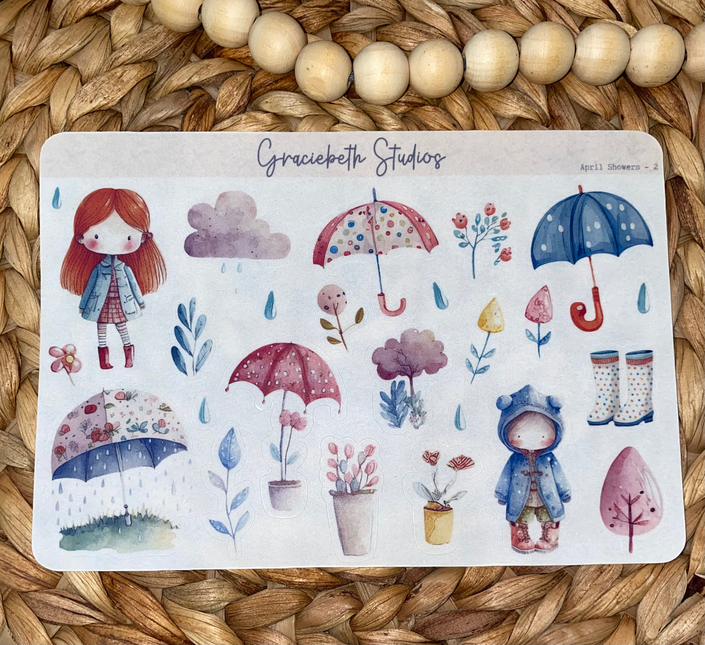 April Showers Deco Stickers