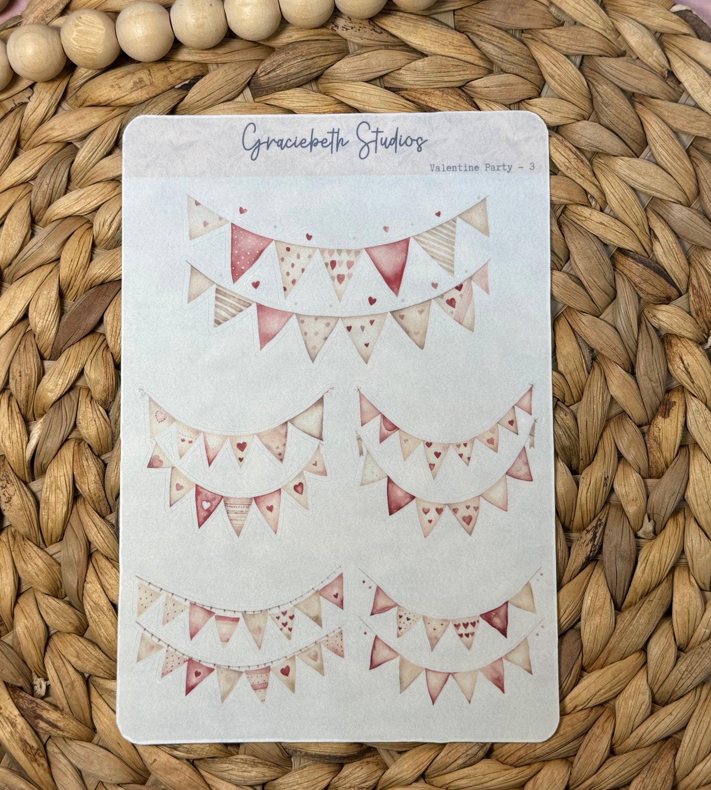 Valentine Party Deco Stickers