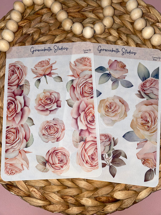 Coming Up Roses Deco Stickers