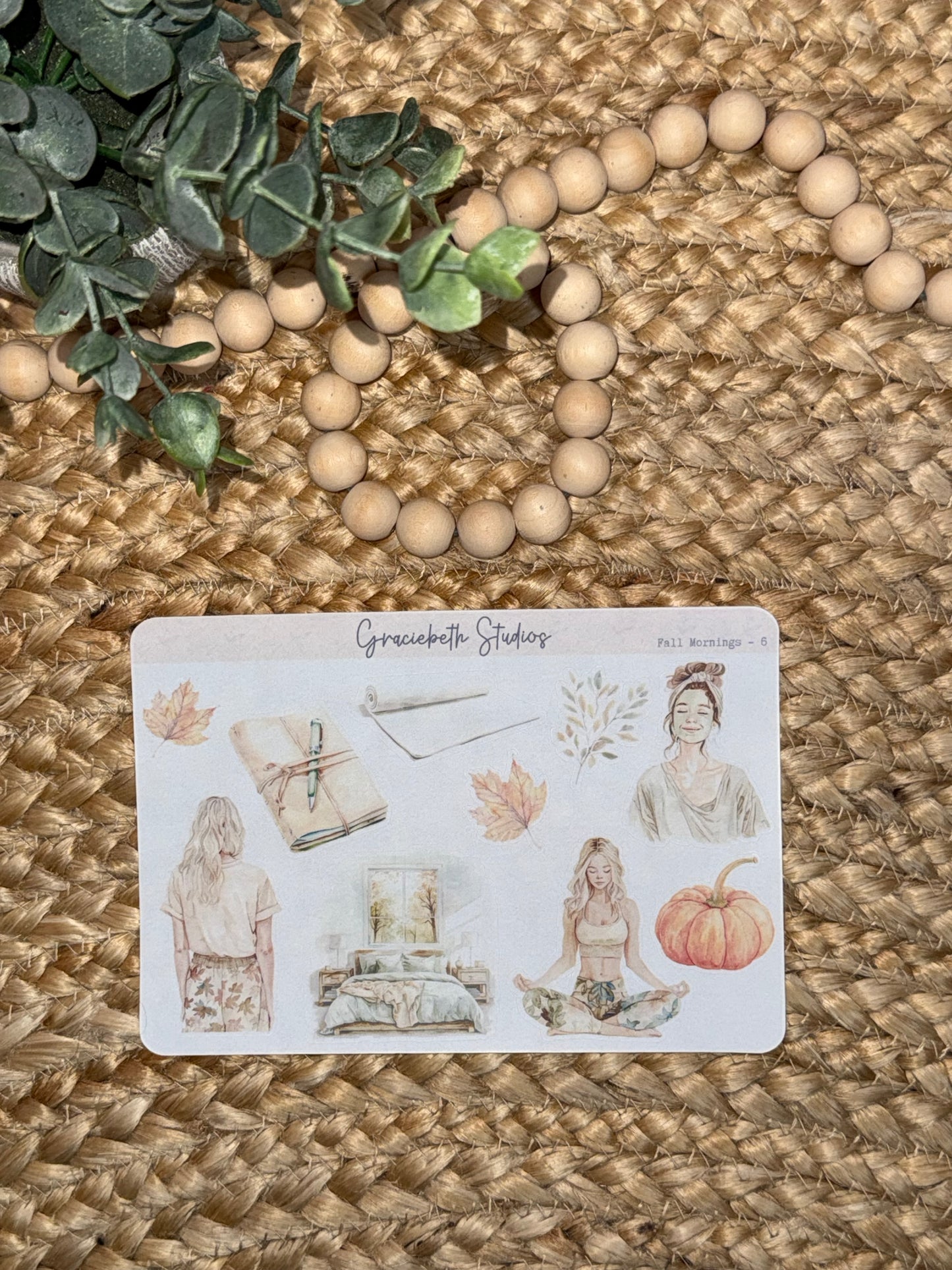 Fall Mornings -  Deco Stickers