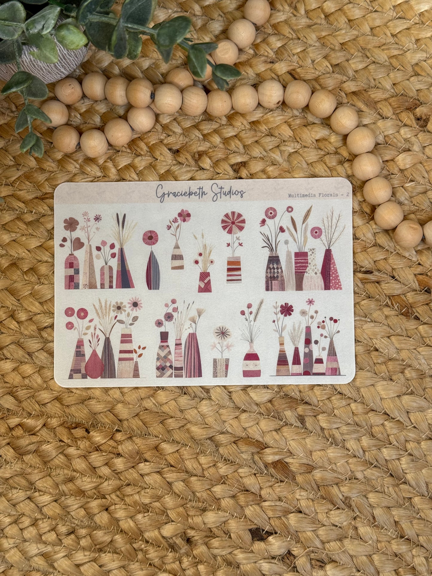 Multimedia Florals - Deco Stickers