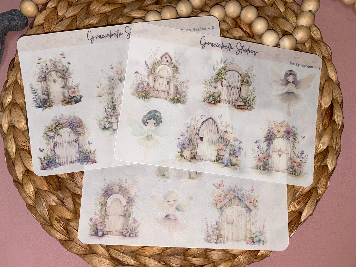 Fairy Garden Deco Stickers