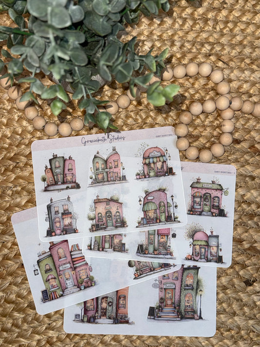 Quirky Bookstores - Deco Stickers