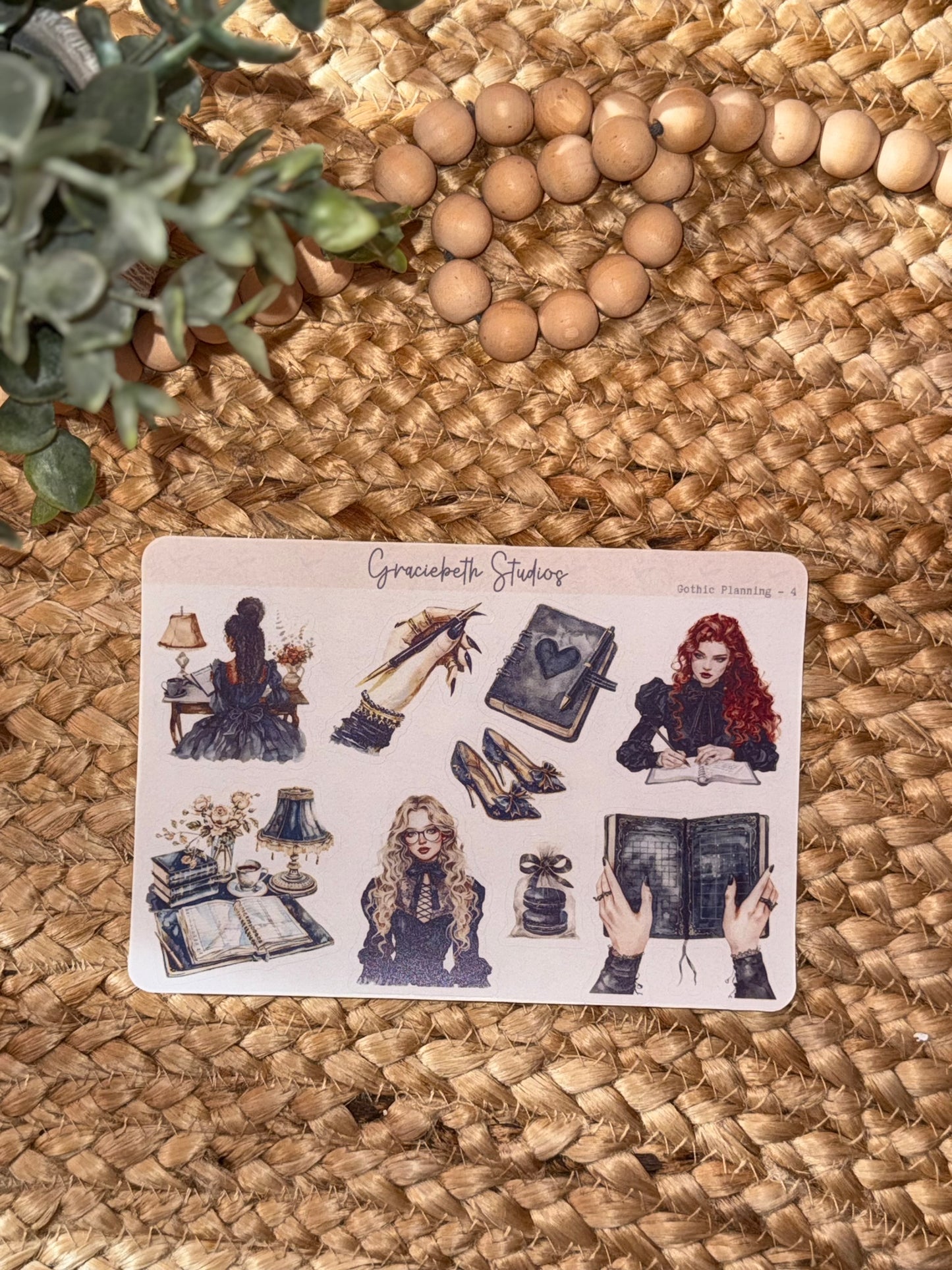 Gothic Planning - Deco Stickers