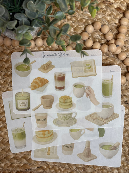 Matcha - Deco Stickers