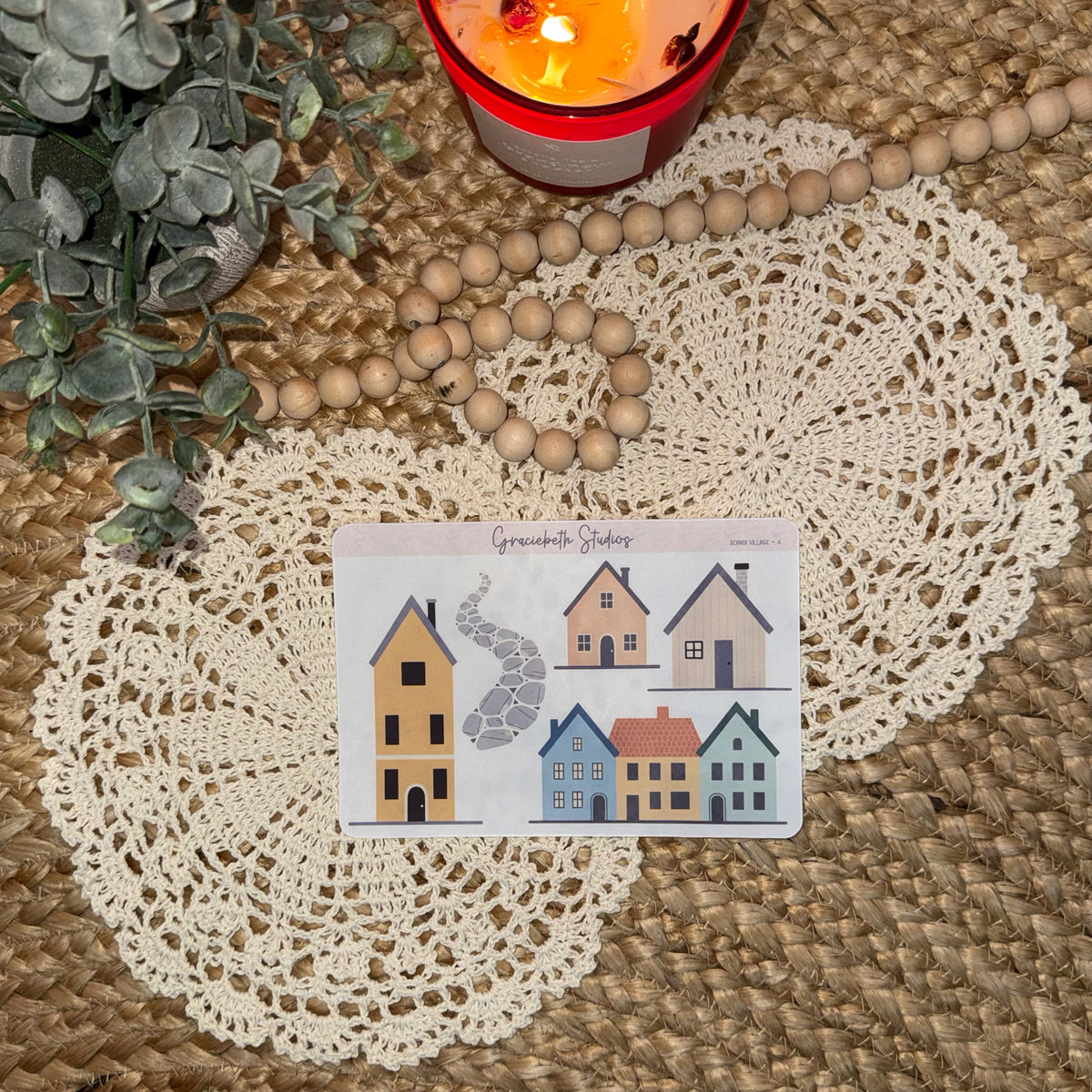 Scandi Village -  Deco Stickers