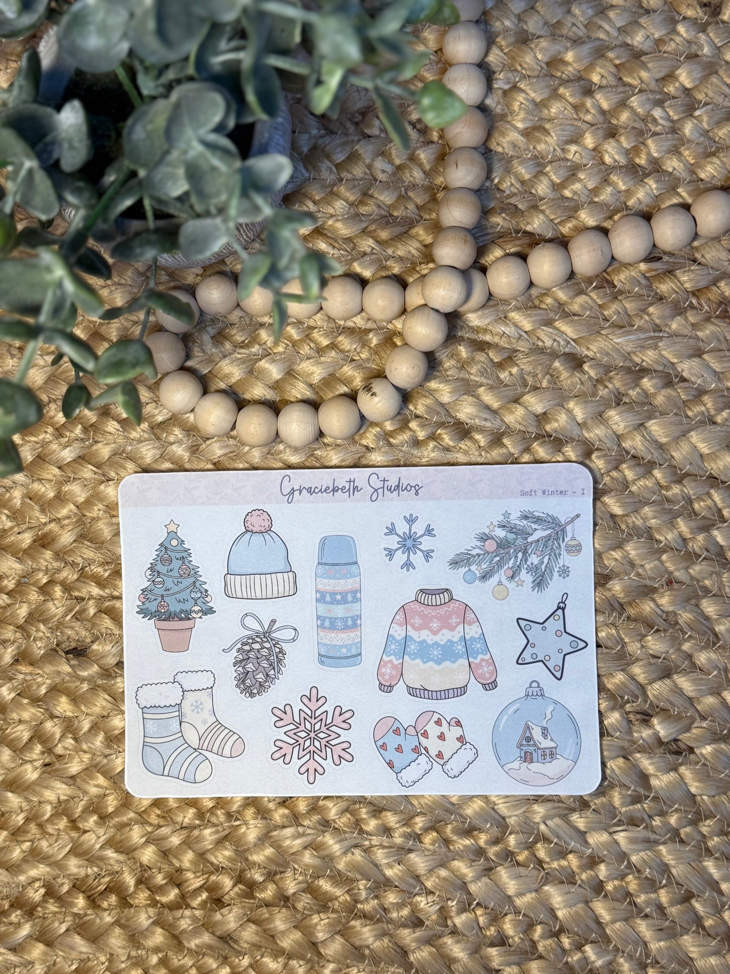 Soft Winter -  Deco Stickers