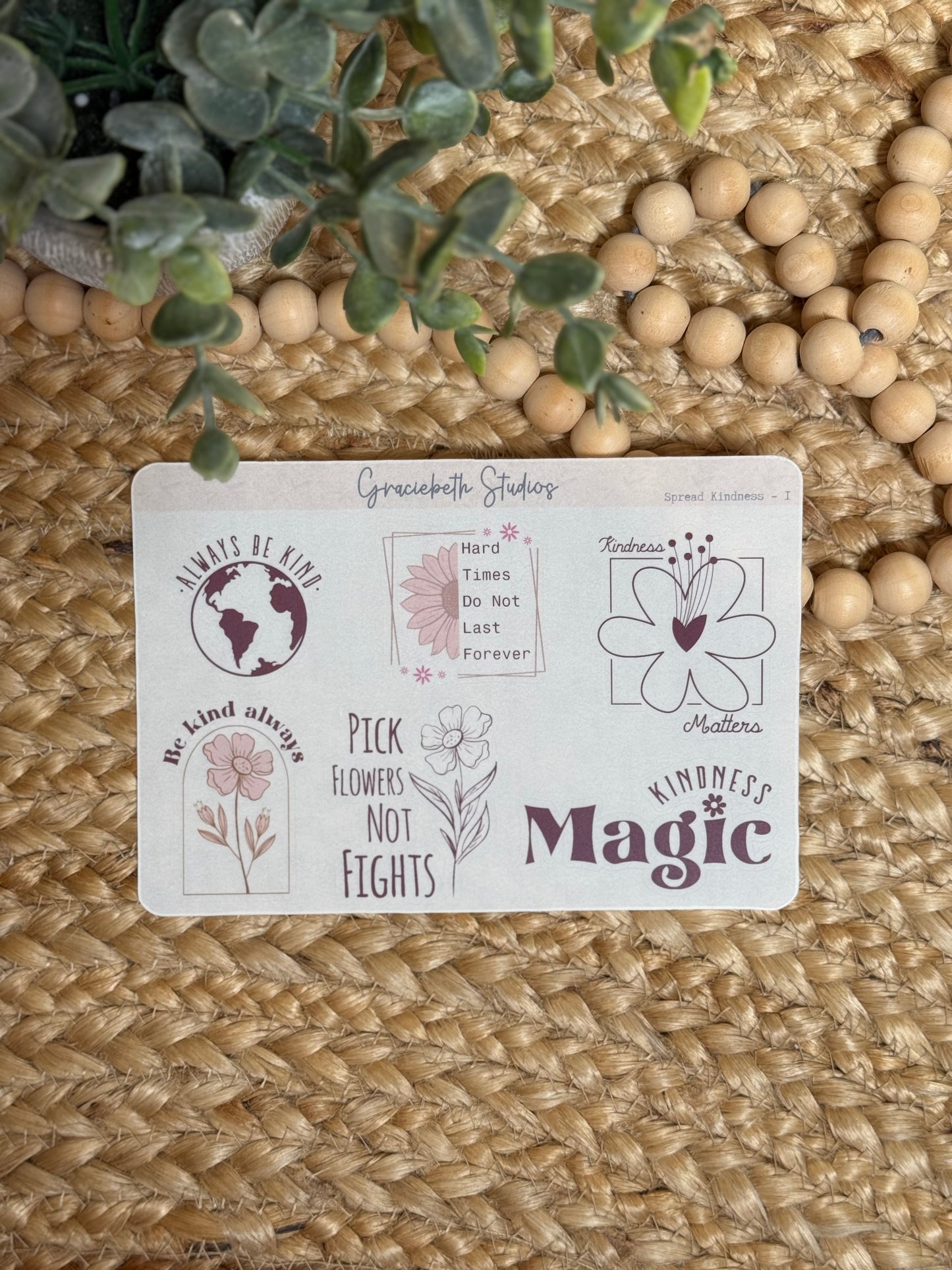 Spread Kindness - Deco Stickers