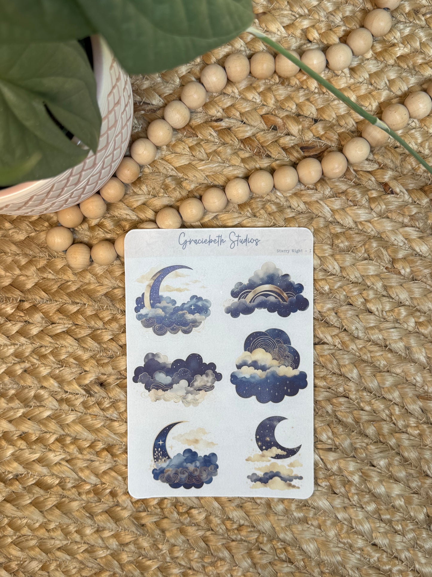 Starry Night - Deco Stickers