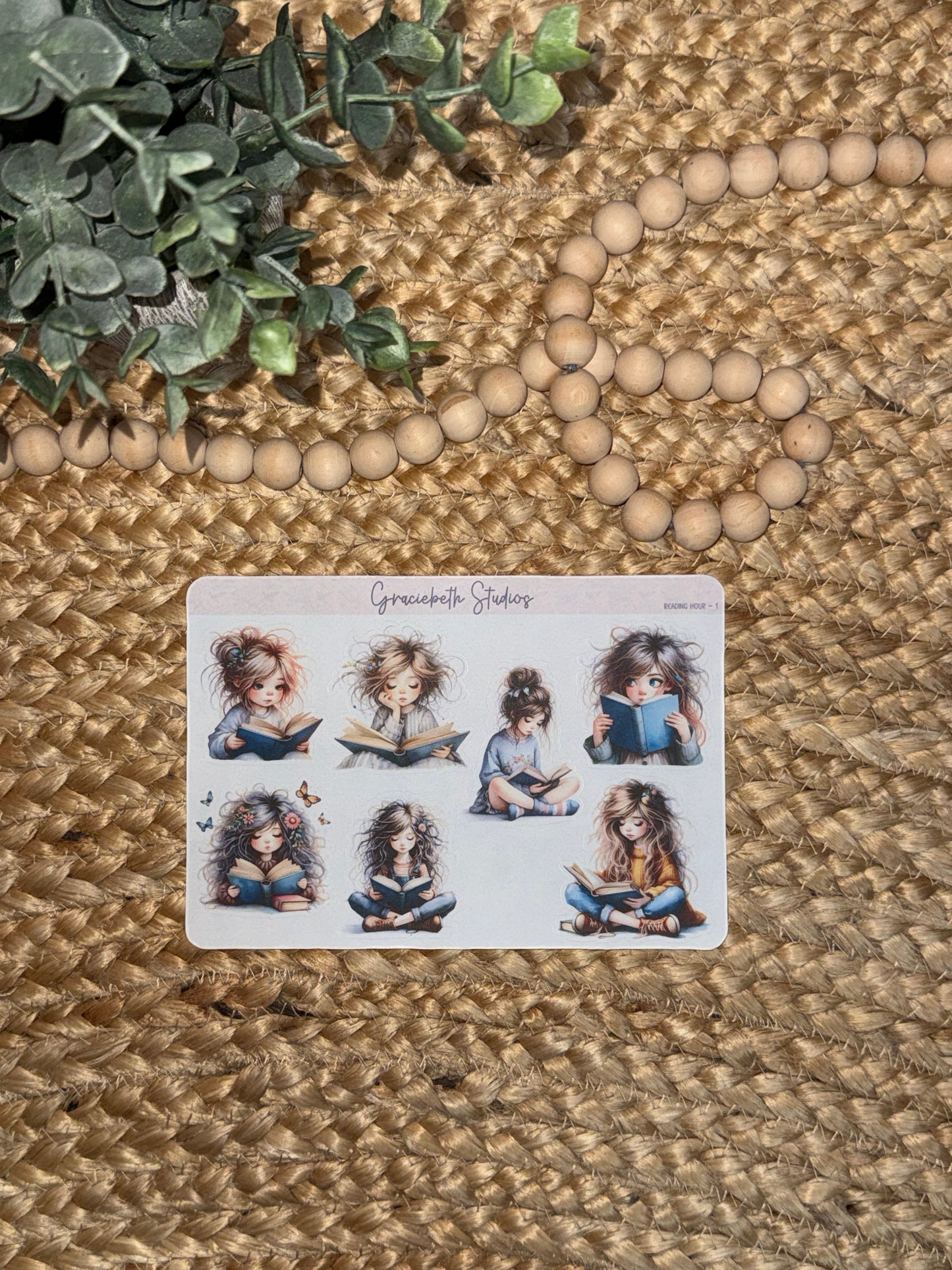 Reading Hour Deco Stickers
