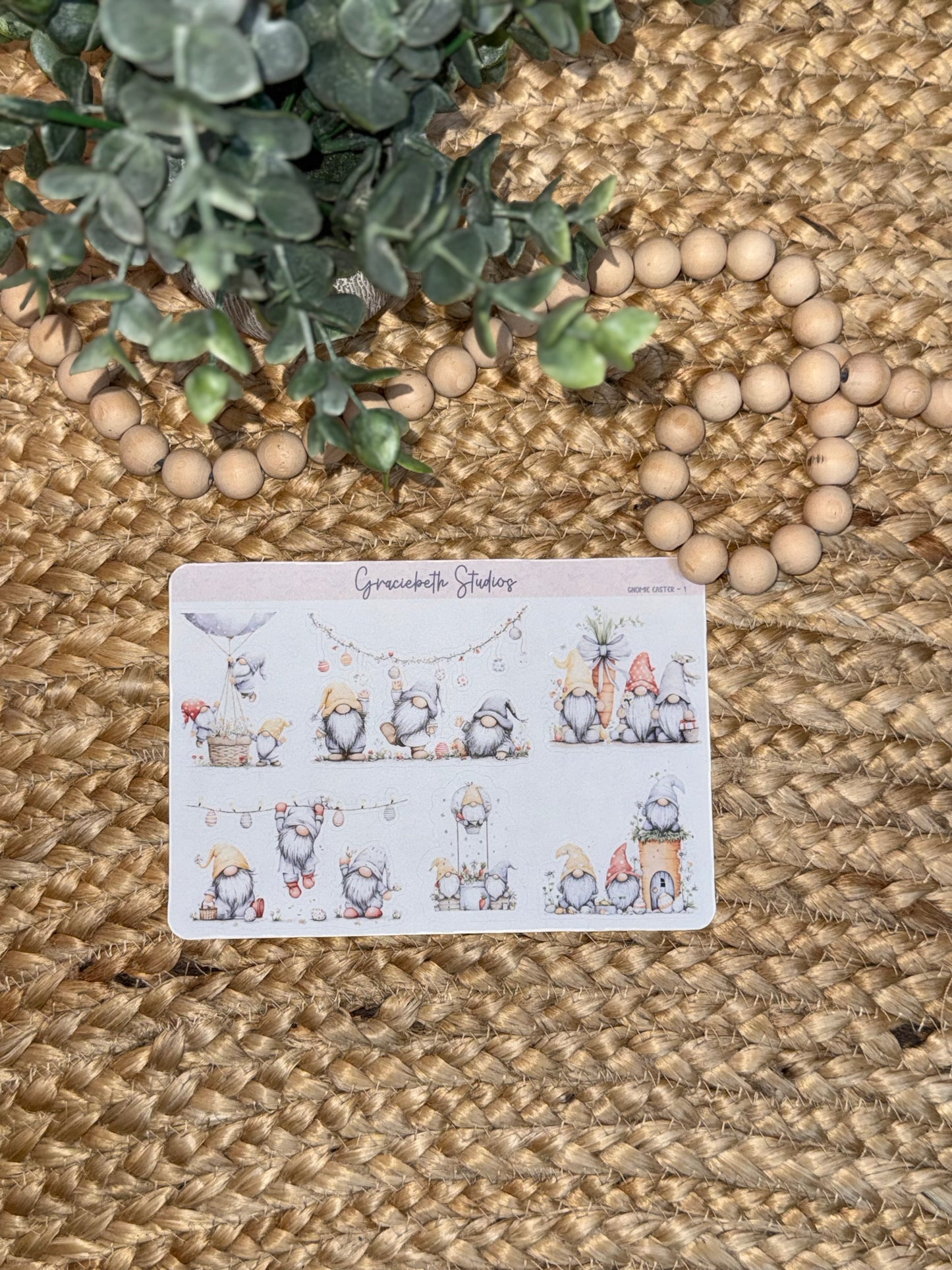 Gnomie Easter - Deco Stickers