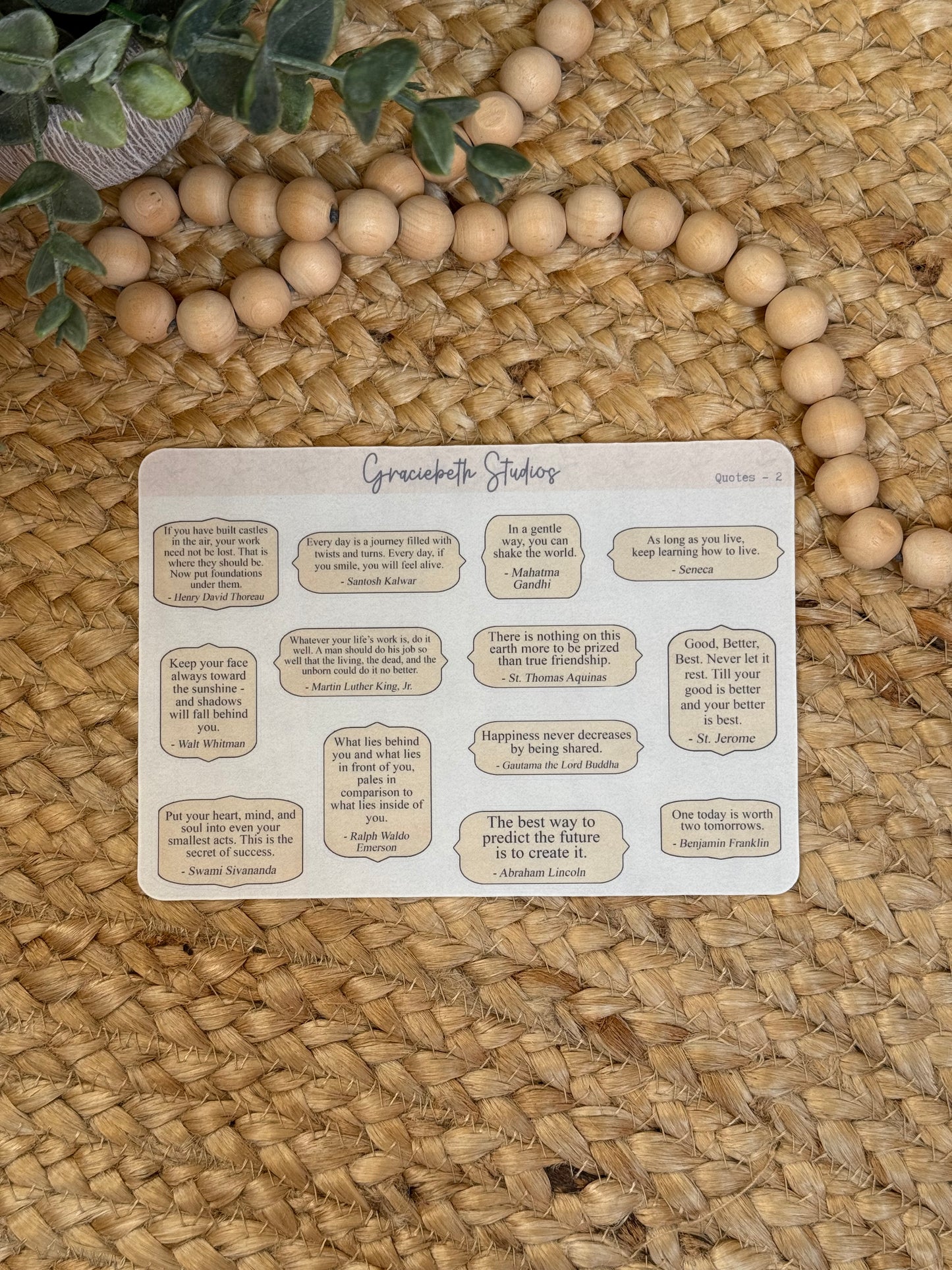 Quotes - Deco Stickers